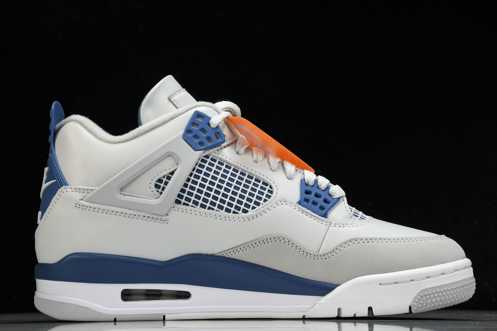 纯原原版 Air Jordan 4 Retro“Military Blue”军蓝 FV5029-141 #YZ001-1