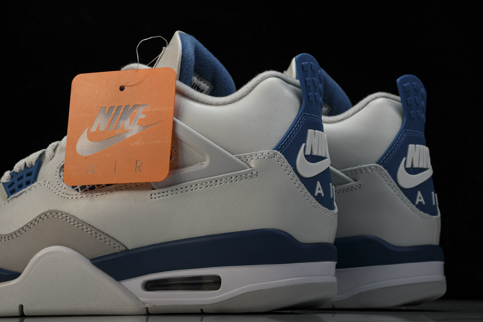纯原原版 Air Jordan 4 Retro“Military Blue”军蓝 FV5029-141 #YZ001-1