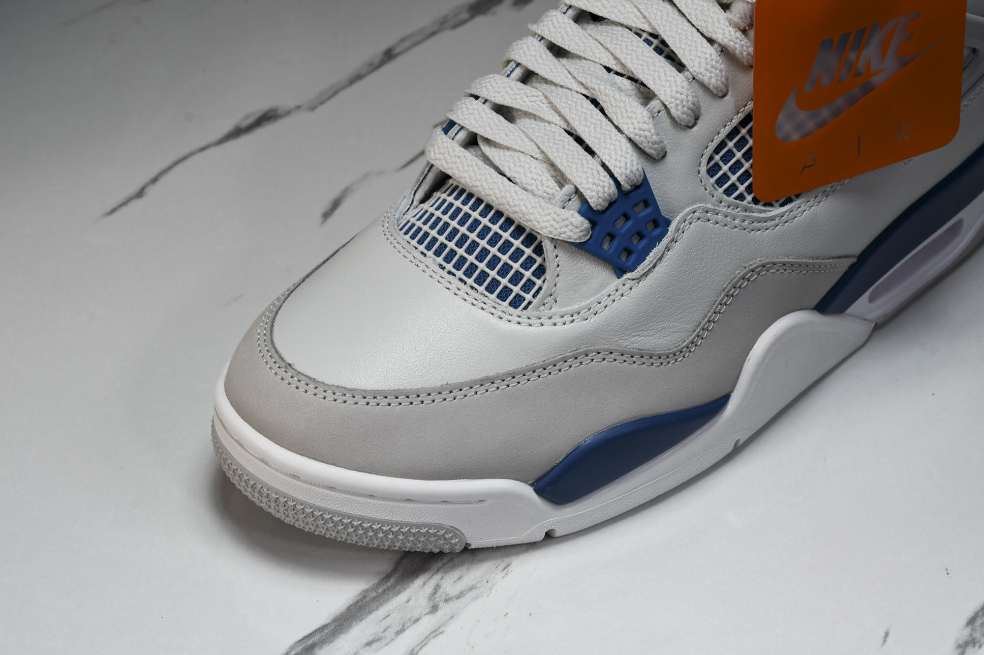 纯原原版 Air Jordan 4 Retro“Military Blue”军蓝 FV5029-141 #YZ001-1