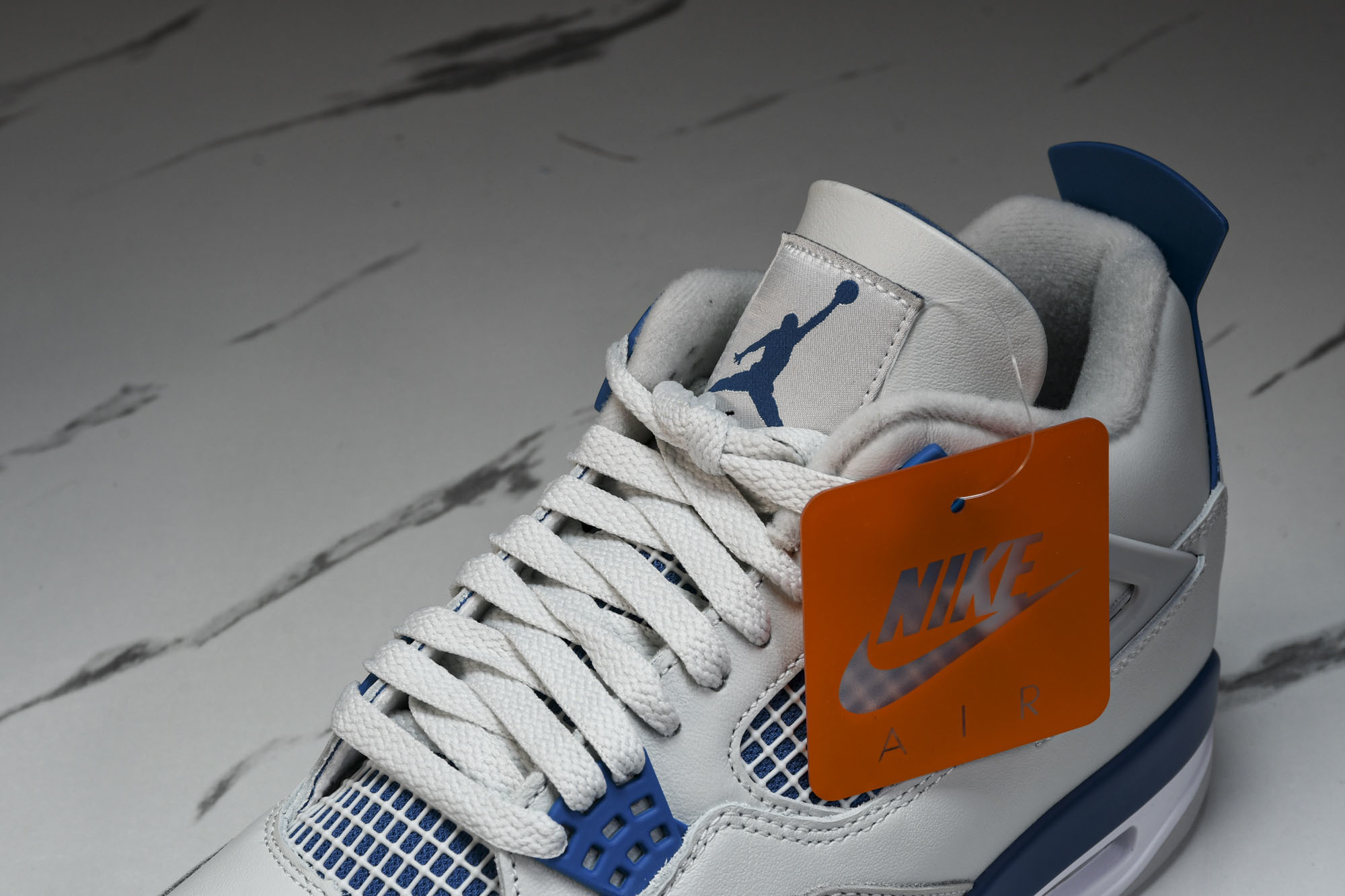 纯原原版 Air Jordan 4 Retro“Military Blue”军蓝 FV5029-141 #YZ001-1