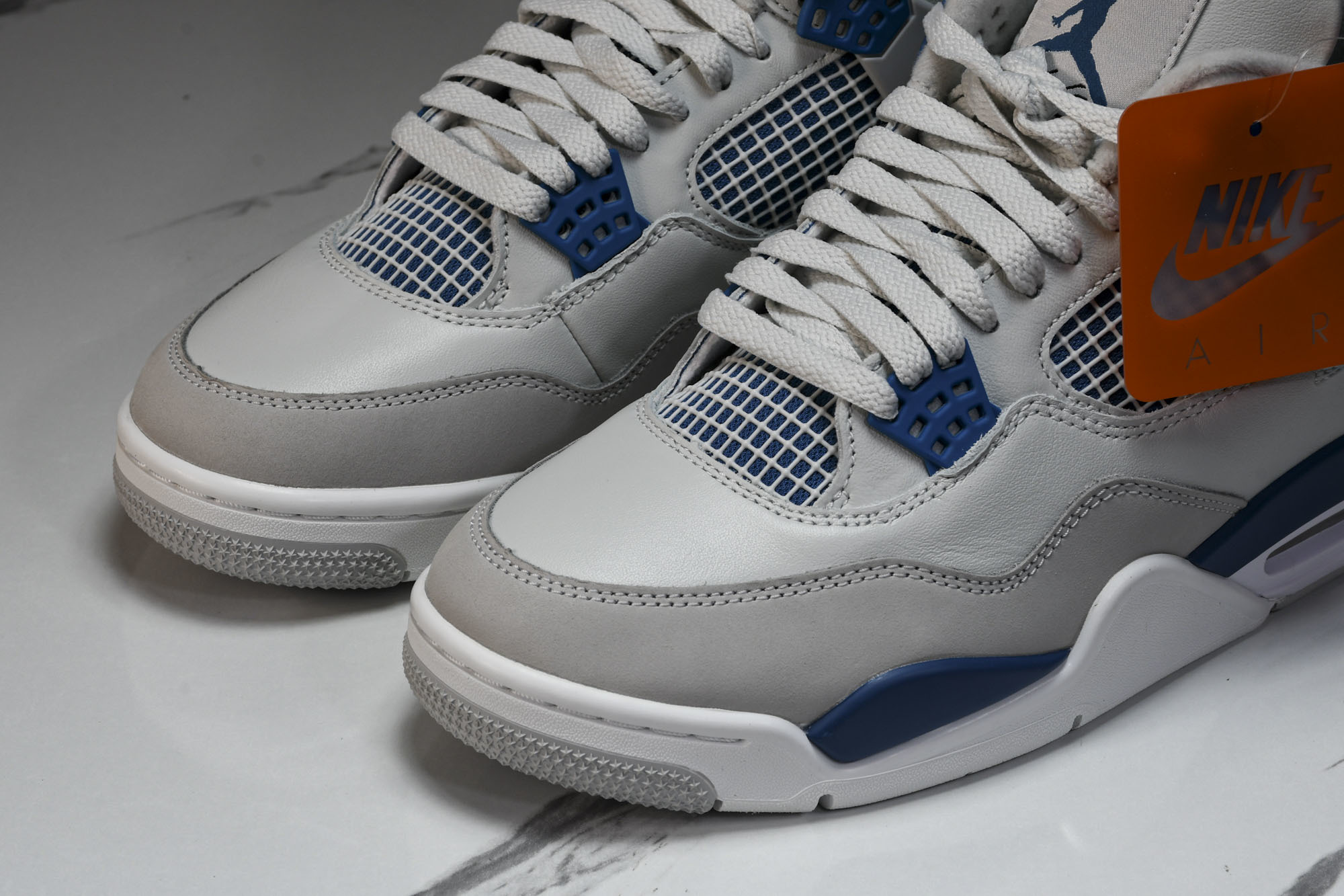 纯原原版 Air Jordan 4 Retro“Military Blue”军蓝 FV5029-141 #YZ001-1