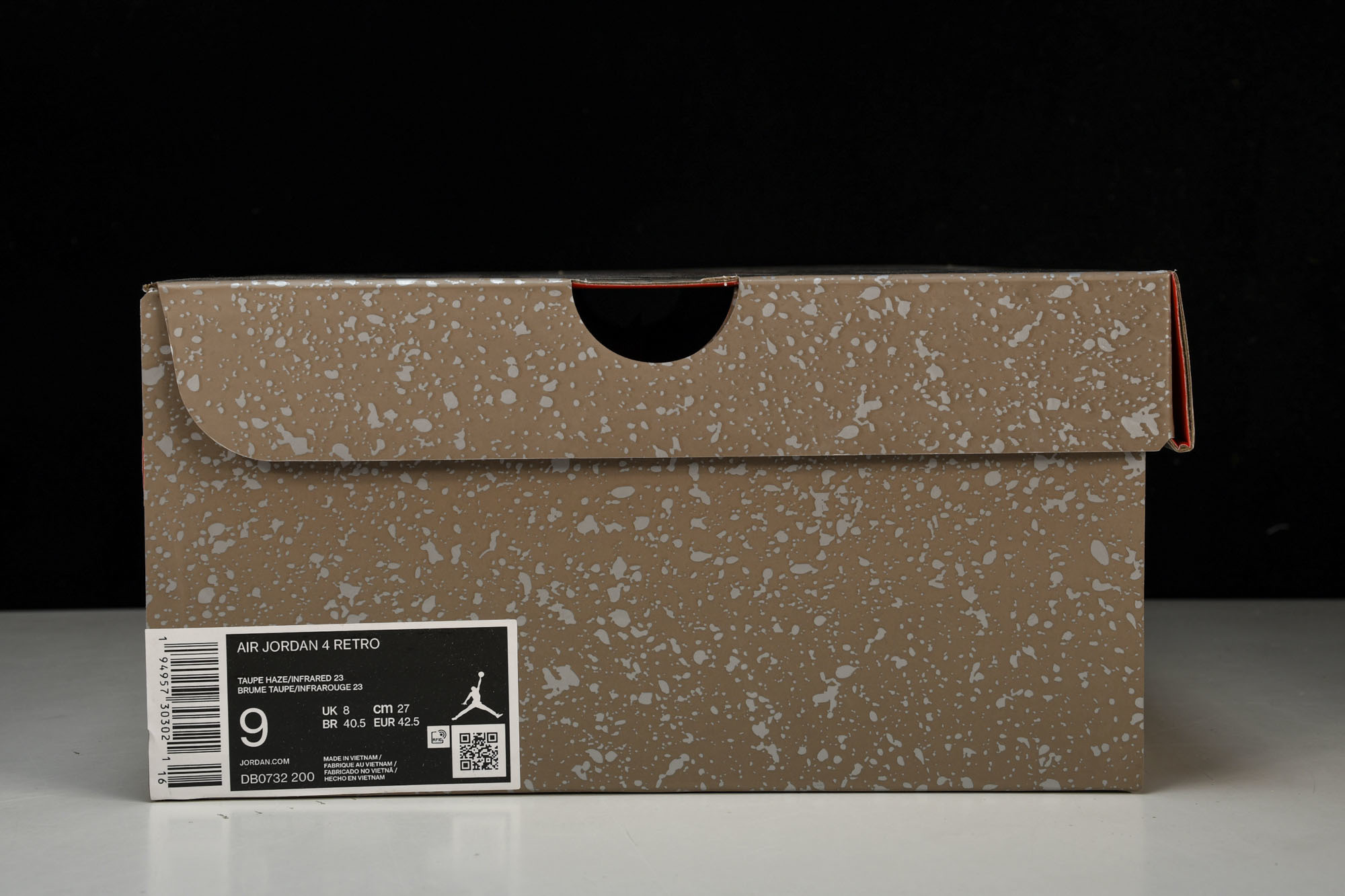 纯原原版 Air Jordan 4 Retro“Taupe Haze”黑棕 摩卡 DB0732-200 #YZ001-1 纯原原版 Air Jordan 4 Retro“Taupe Haze”黑棕 摩卡 DB0732-200 #YZ001-1