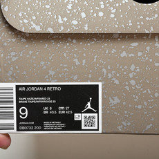 纯原原版 Air Jordan 4 Retro“Taupe Haze”黑棕 摩卡 DB0732-200 #YZ001-1 纯原原版 Air Jordan 4 Retro“Taupe Haze”黑棕 摩卡 DB0732-200 #YZ001-1