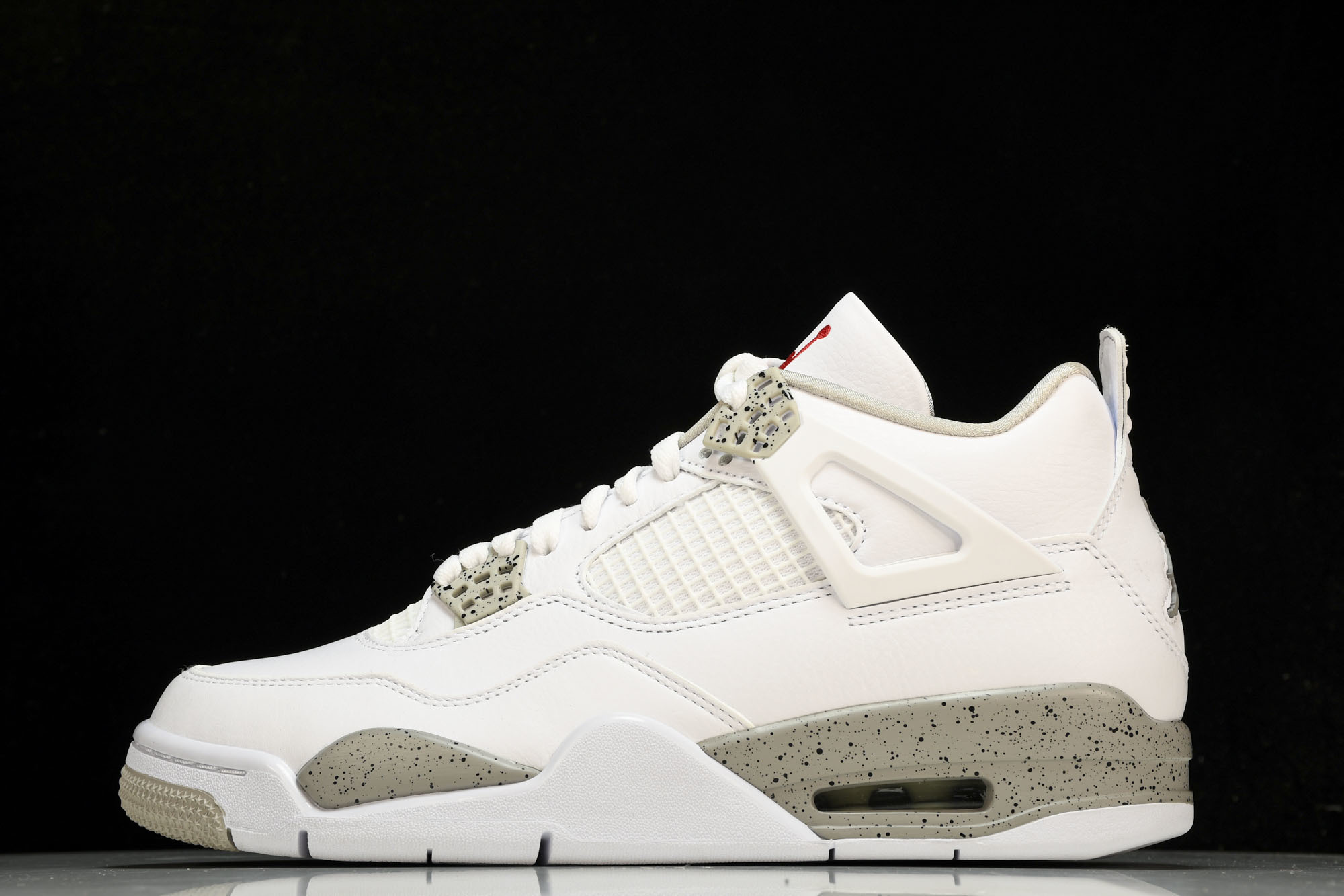 纯原原版 Air Jordan 4 Retro“Tech White”白色奥利奥 CT8527-100 #YZ001-1