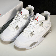 纯原原版 Air Jordan 4 Retro“Tech White”白色奥利奥 CT8527-100 #YZ001-1 纯原原版 Air Jordan 4 Retro“Tech White”白色奥利奥 CT8527-100 #YZ001-1