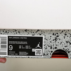纯原原版 Air Jordan 4 Retro“Tech White”白色奥利奥 CT8527-100 #YZ001-1 纯原原版 Air Jordan 4 Retro“Tech White”白色奥利奥 CT8527-100 #YZ001-1