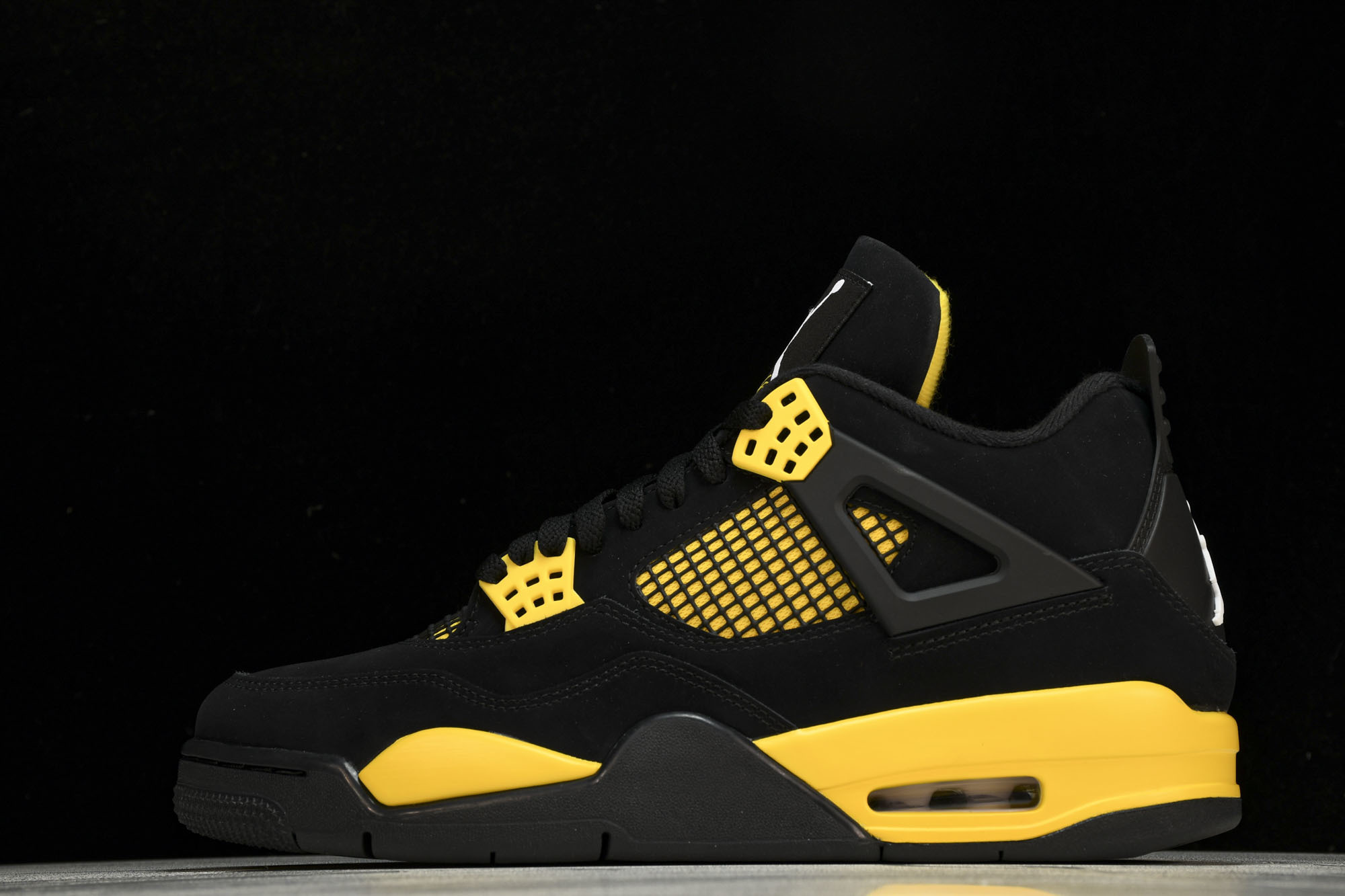 纯原原版 Air Jordan 4 Thunder2023 雷公 黑黄 DH6927-017 #YZ001-1 40 4