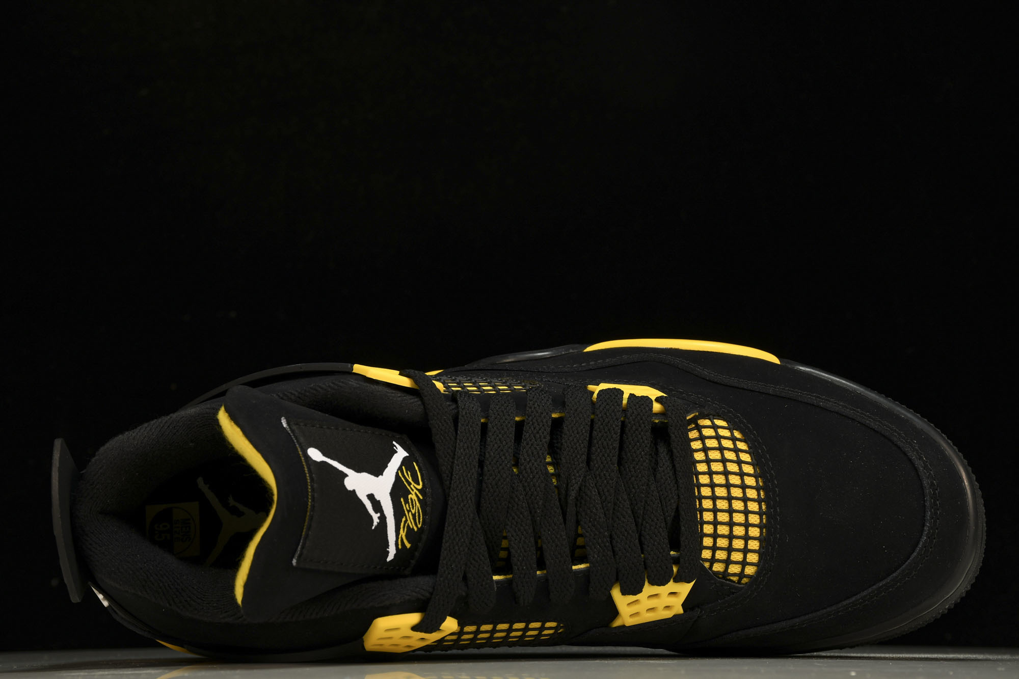 纯原原版 Air Jordan 4 Thunder2023 雷公 黑黄 DH6927-017 #YZ001-1 40 4 纯原原版 Air Jordan 4 Thunder2023 雷公 黑黄 DH6927-017 #YZ001-1 40 4
