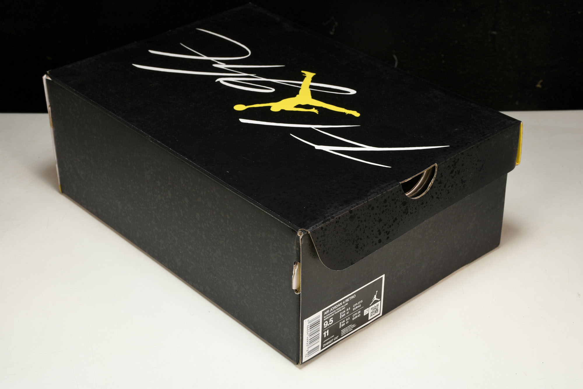纯原原版 Air Jordan 4 Thunder2023 雷公 黑黄 DH6927-017 #YZ001-1 40 4 纯原原版 Air Jordan 4 Thunder2023 雷公 黑黄 DH6927-017 #YZ001-1 40 4