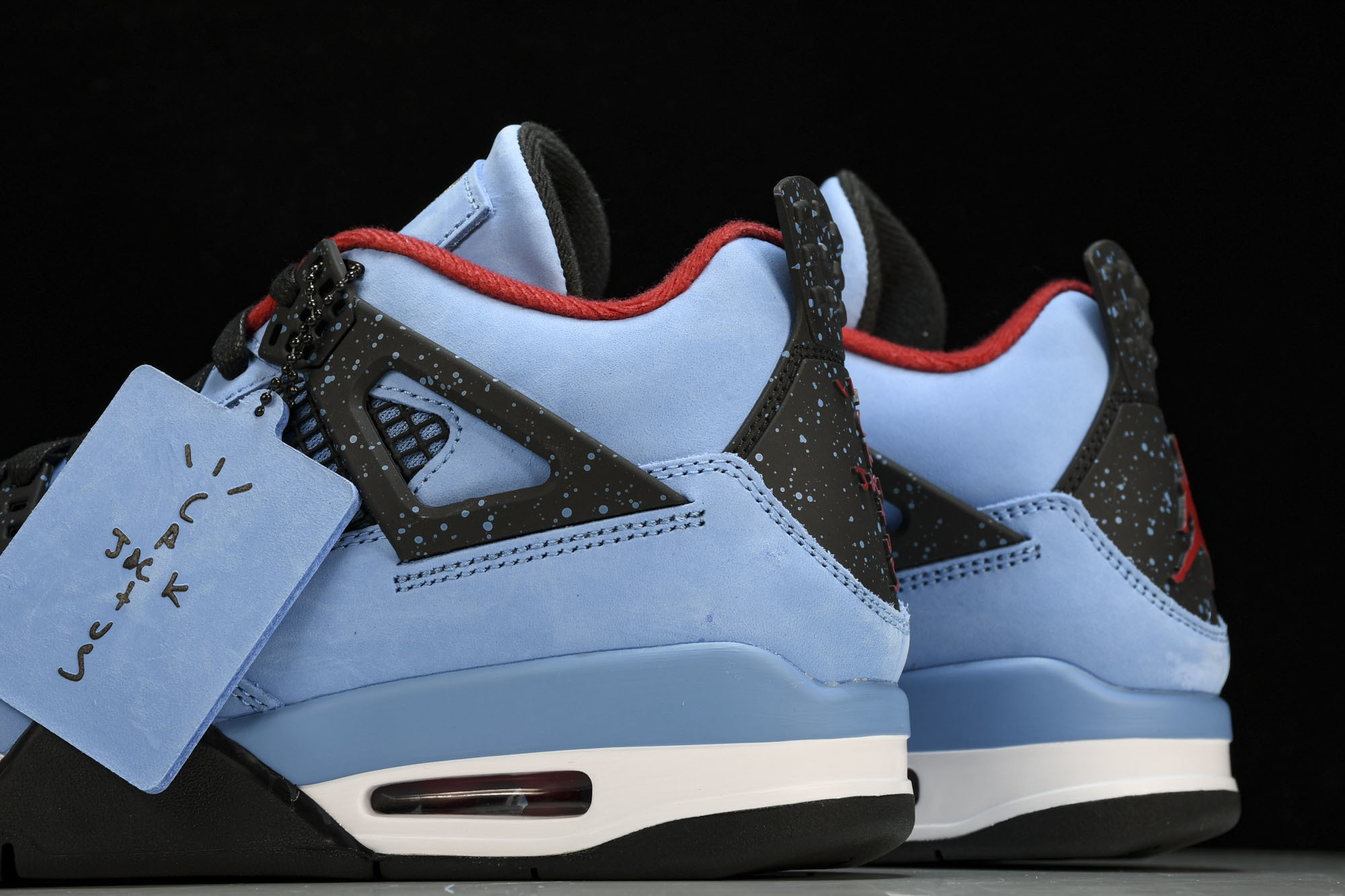 纯原原版 Air Jordan 4 x Travis Scott AJ4 TS联名蓝麂皮 -406 #YZ001-1 4 纯原原版 Air Jordan 4 x Travis Scott AJ4 TS联名蓝麂皮 -406 #YZ001-1 4