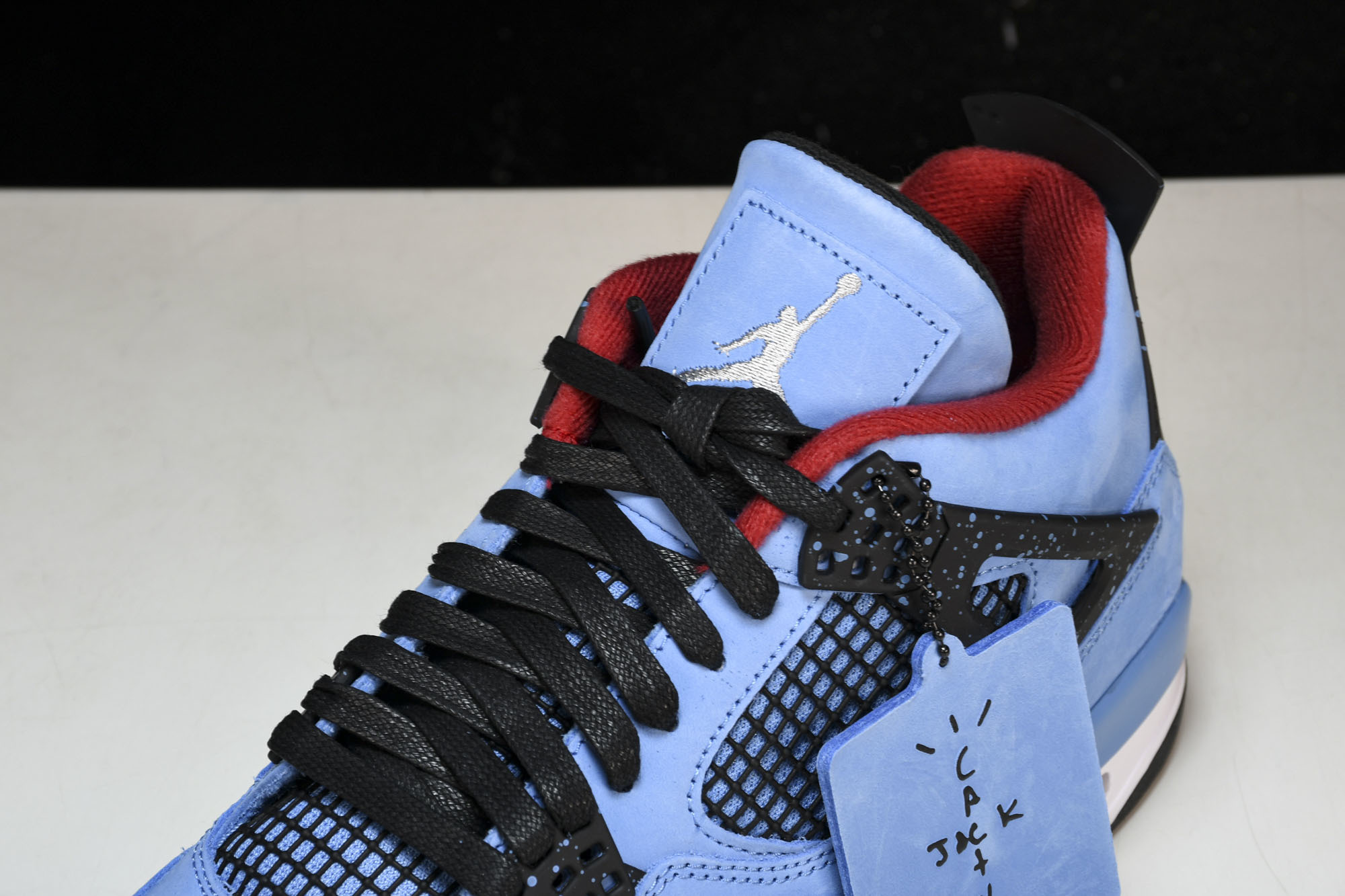 纯原原版 Air Jordan 4 x Travis Scott AJ4 TS联名蓝麂皮 -406 #YZ001-1 4 纯原原版 Air Jordan 4 x Travis Scott AJ4 TS联名蓝麂皮 -406 #YZ001-1 4