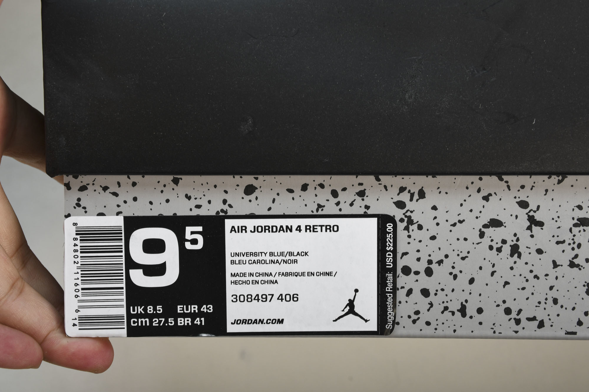 纯原原版 Air Jordan 4 x Travis Scott AJ4 TS联名蓝麂皮 -406 #YZ001-1 4 纯原原版 Air Jordan 4 x Travis Scott AJ4 TS联名蓝麂皮 -406 #YZ001-1 4