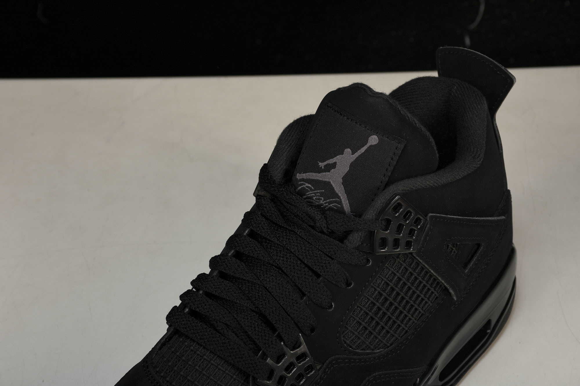 纯原原版 Air Jordan 4 “Black Cat”黑猫 CU1110-010 #YZ001-1 40 40.5 