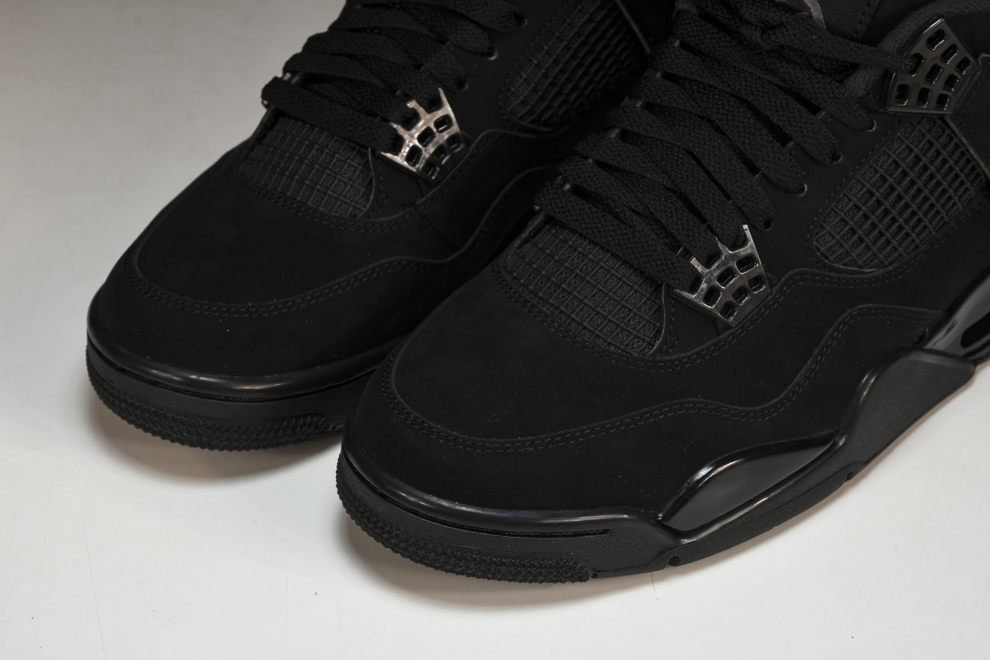 纯原原版 Air Jordan 4 “Black Cat”黑猫 CU1110-010 #YZ001-1 40 40.5 