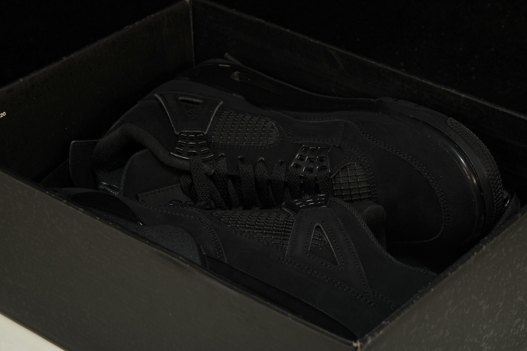 纯原原版 Air Jordan 4 “Black Cat”黑猫 CU1110-010 #YZ001-1 40 40.5 