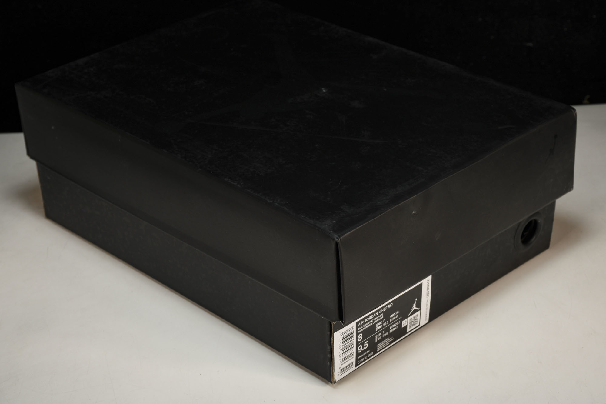 纯原原版 Air Jordan 4 “Black Cat”黑猫 CU1110-010 #YZ001-1 40 40.5 
