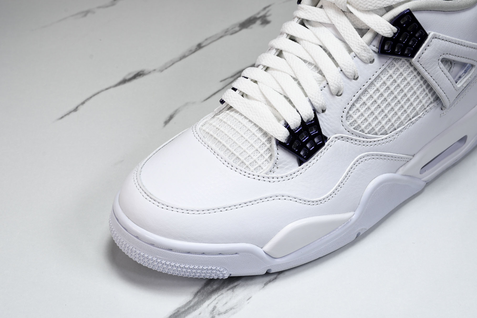 纯原原版 Air Jordan 4 “Metallic Pack” AJ4 白紫金属扣 篮球鞋CT8527-115 #Y 纯原原版 Air Jordan 4 “Metallic Pack” AJ4 白紫金属扣 篮球鞋CT8527-115 #Y