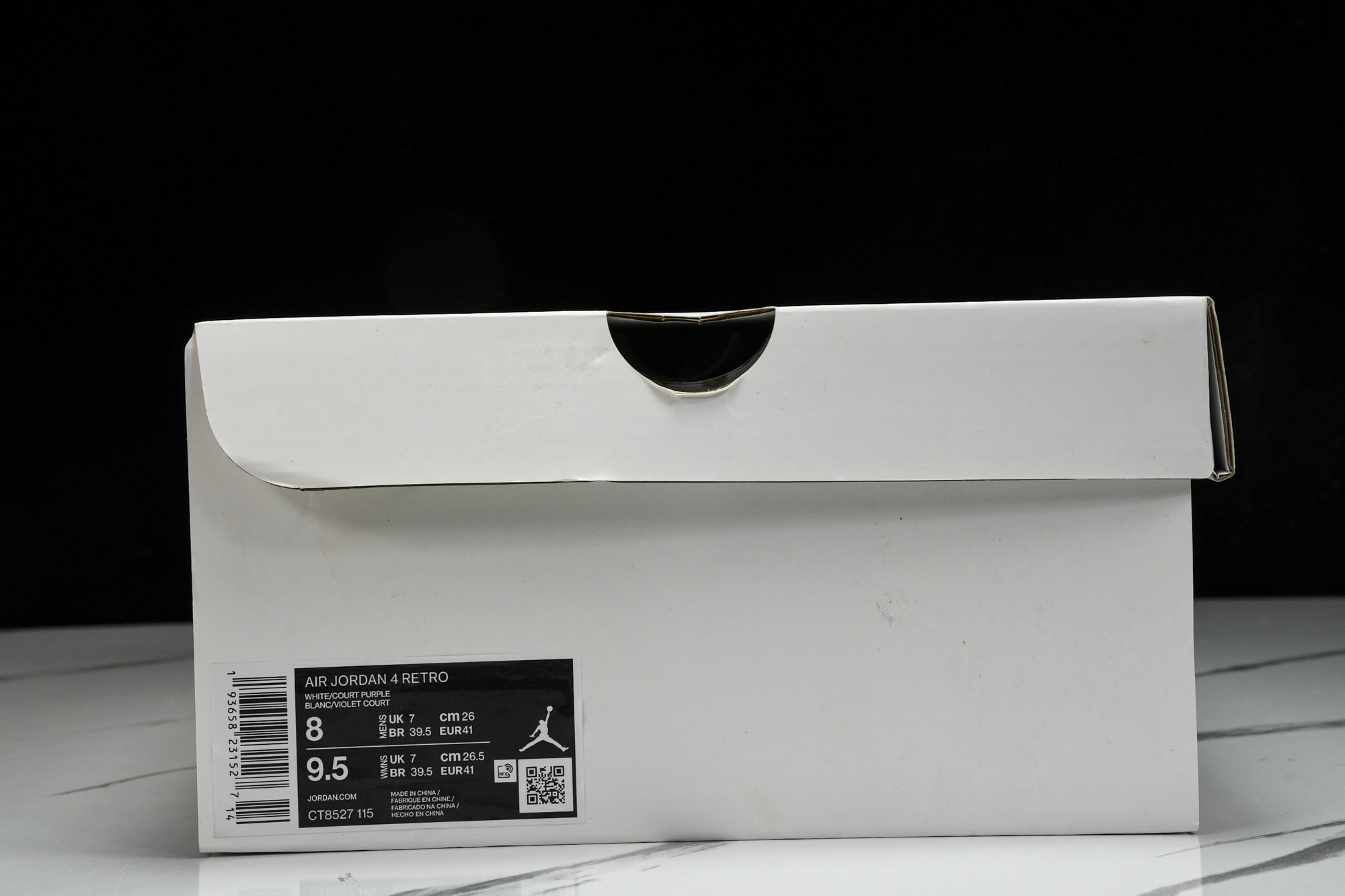 纯原原版 Air Jordan 4 “Metallic Pack” AJ4 白紫金属扣 篮球鞋CT8527-115 #Y 纯原原版 Air Jordan 4 “Metallic Pack” AJ4 白紫金属扣 篮球鞋CT8527-115 #Y