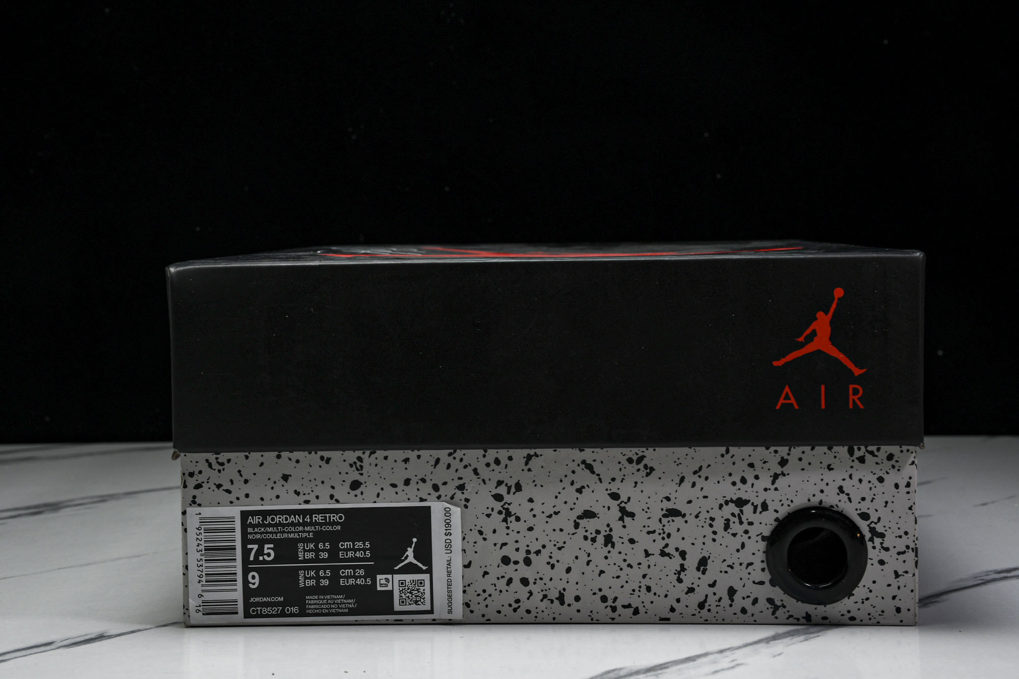 纯原原版 Air Jordan 4 “Red Thunder”红雷神 CT8527-016 #YZ001-1 40 40 纯原原版 Air Jordan 4 “Red Thunder”红雷神 CT8527-016 #YZ001-1 40 40