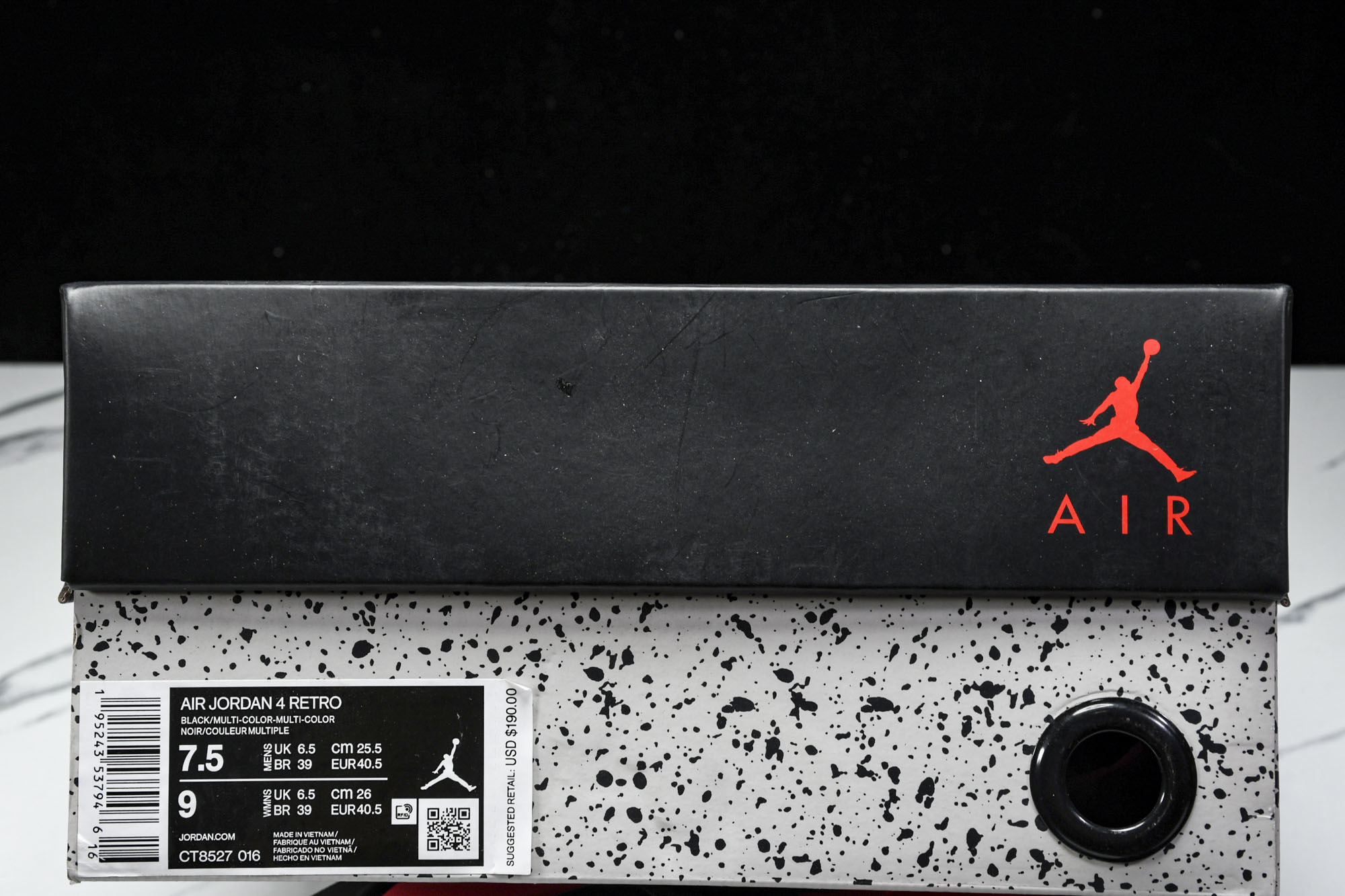 纯原原版 Air Jordan 4 “Red Thunder”红雷神 CT8527-016 #YZ001-1 40 40 纯原原版 Air Jordan 4 “Red Thunder”红雷神 CT8527-016 #YZ001-1 40 40