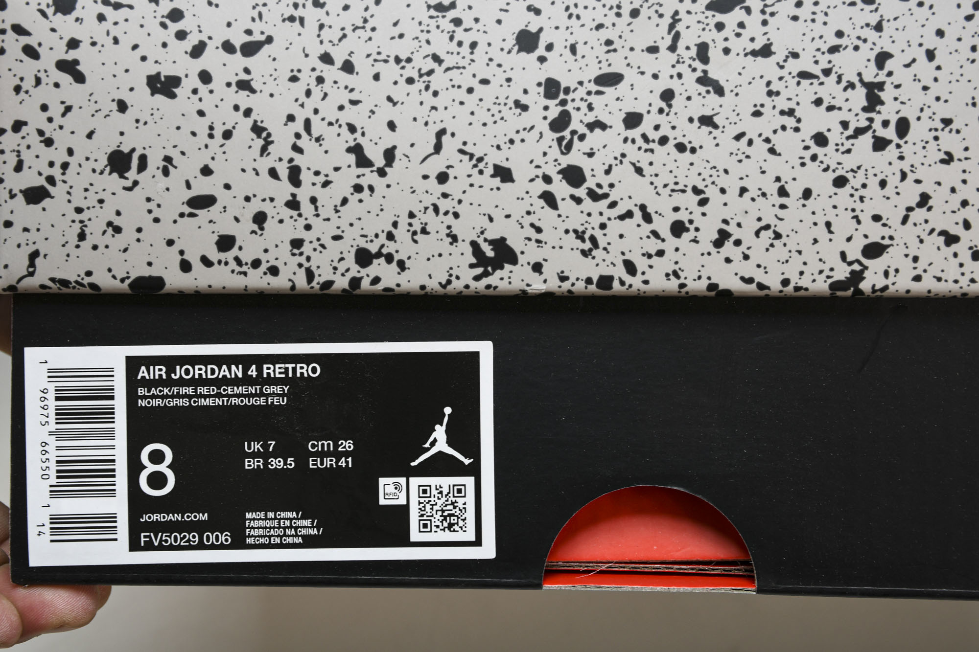 纯原原版 Air Jordan 4“Bred Reimagined”黑红 FV5029-006 #YZ001-1 40 纯原原版 Air Jordan 4“Bred Reimagined”黑红 FV5029-006 #YZ001-1 40