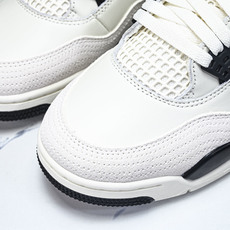 纯原原版 Air Jordan 4“Flight Club”Sail_Black-University Red 白黑灰 纯原原版 Air Jordan 4“Flight Club”Sail_Black-University Red 白黑灰