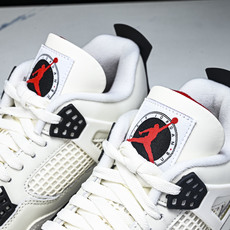 纯原原版 Air Jordan 4“Flight Club”Sail_Black-University Red 白黑灰 纯原原版 Air Jordan 4“Flight Club”Sail_Black-University Red 白黑灰