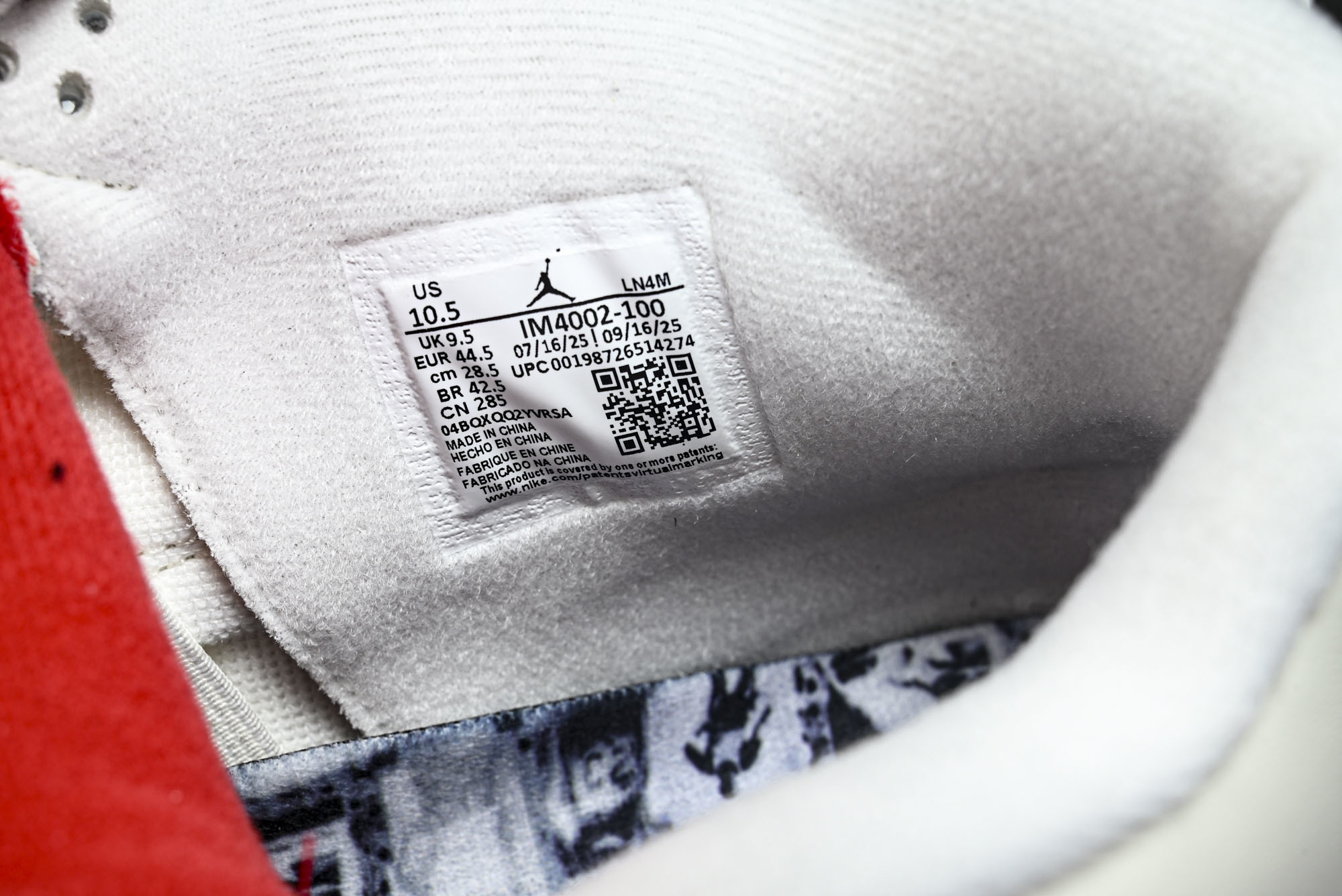 纯原原版 Air Jordan 4“Flight Club”Sail_Black-University Red 白黑灰 纯原原版 Air Jordan 4“Flight Club”Sail_Black-University Red 白黑灰