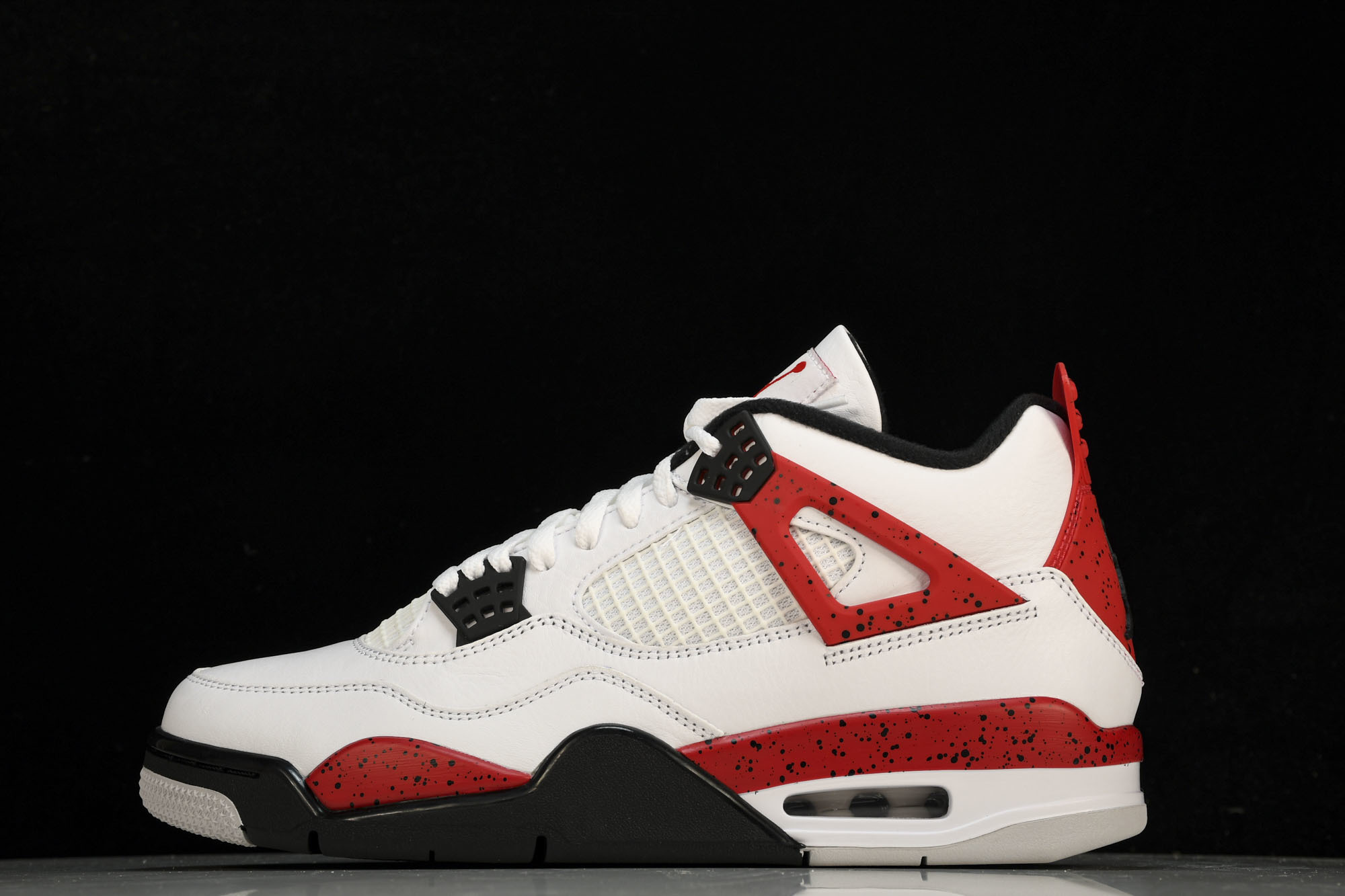 纯原原版 Air Jordan 4“Neutral Grey”白黑红 DH6927-161 #YZ001-1 40 40