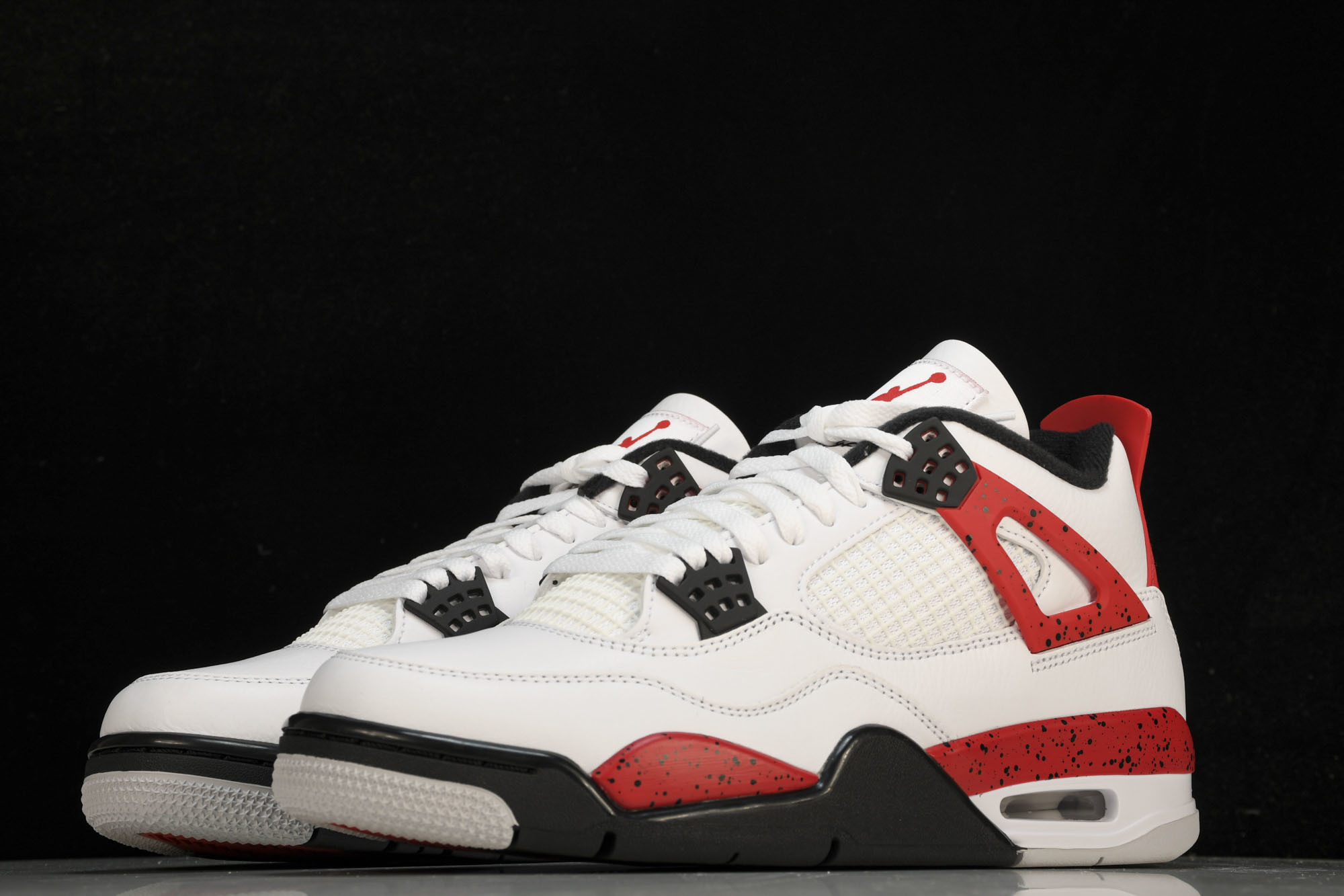 纯原原版 Air Jordan 4“Neutral Grey”白黑红 DH6927-161 #YZ001-1 40 40