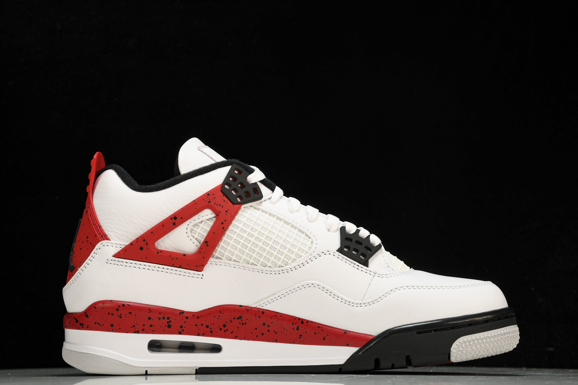 纯原原版 Air Jordan 4“Neutral Grey”白黑红 DH6927-161 #YZ001-1 40 40