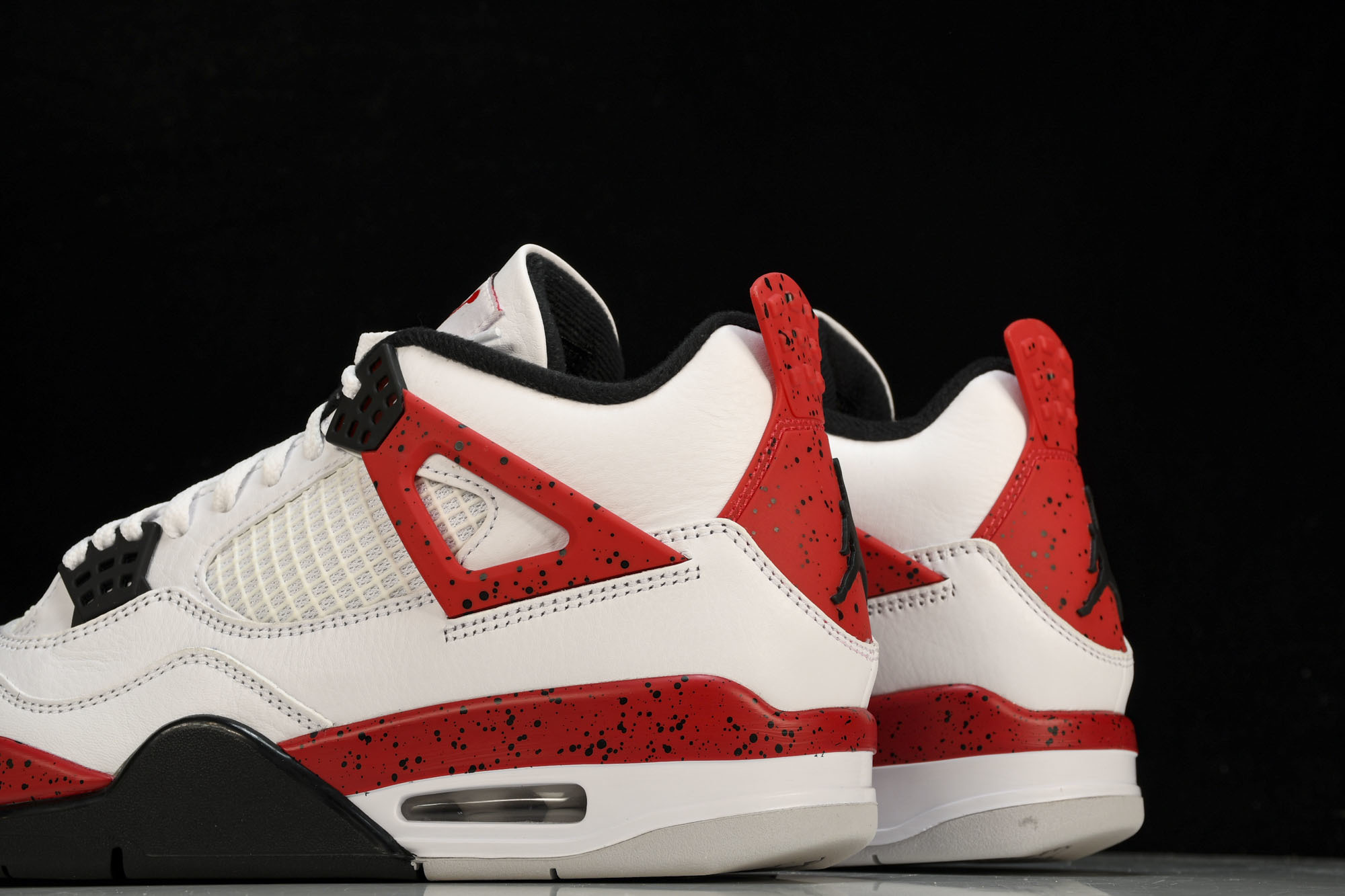 纯原原版 Air Jordan 4“Neutral Grey”白黑红 DH6927-161 #YZ001-1 40 40