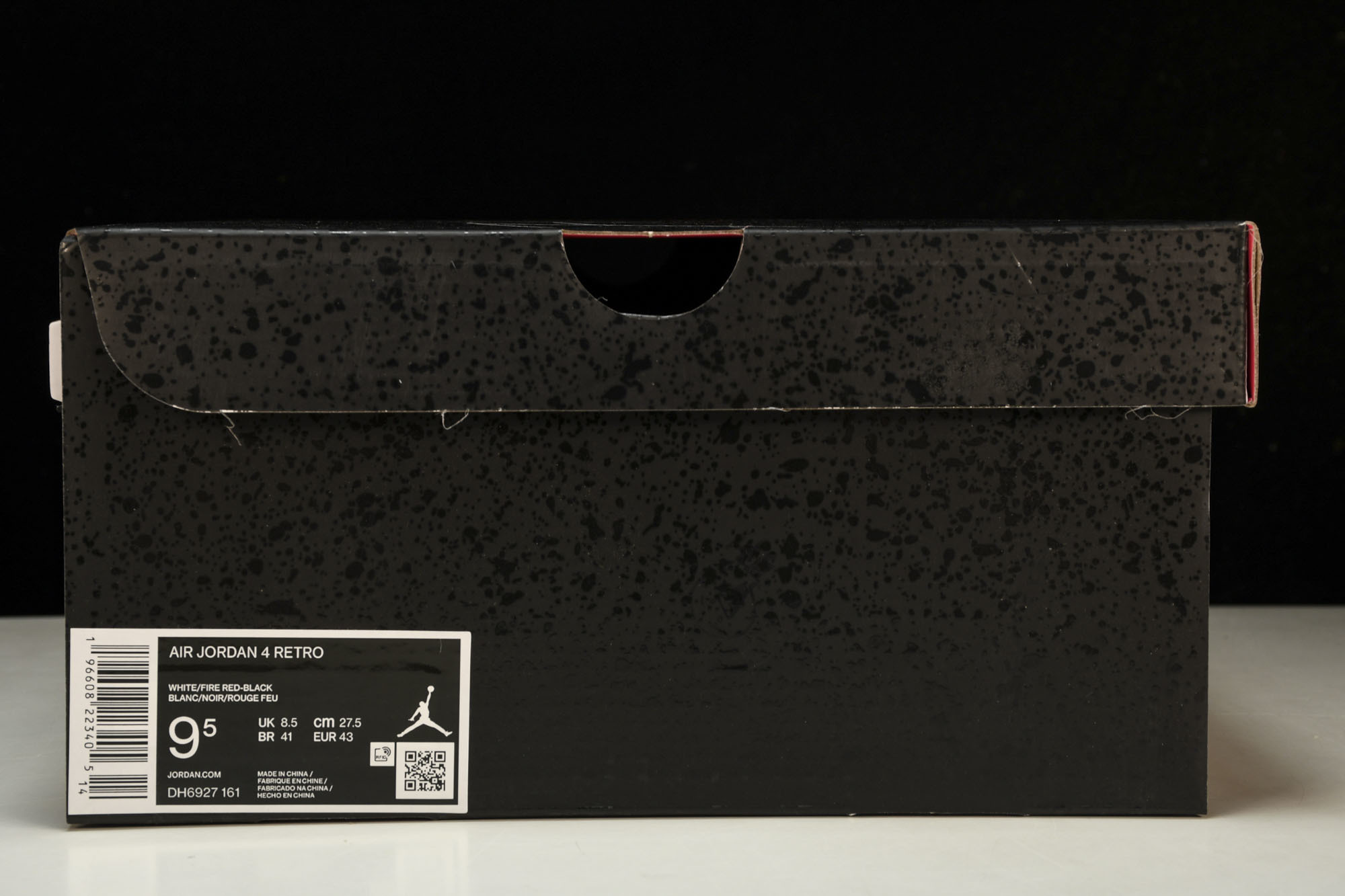 纯原原版 Air Jordan 4“Neutral Grey”白黑红 DH6927-161 #YZ001-1 40 40