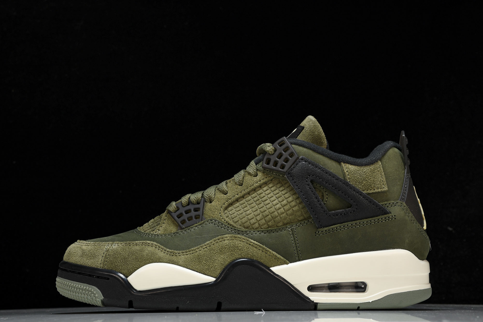 纯原原版 Air Jordan 4“Olive Canvas”军绿 FB9927-200 #YZ001-1 40 40.