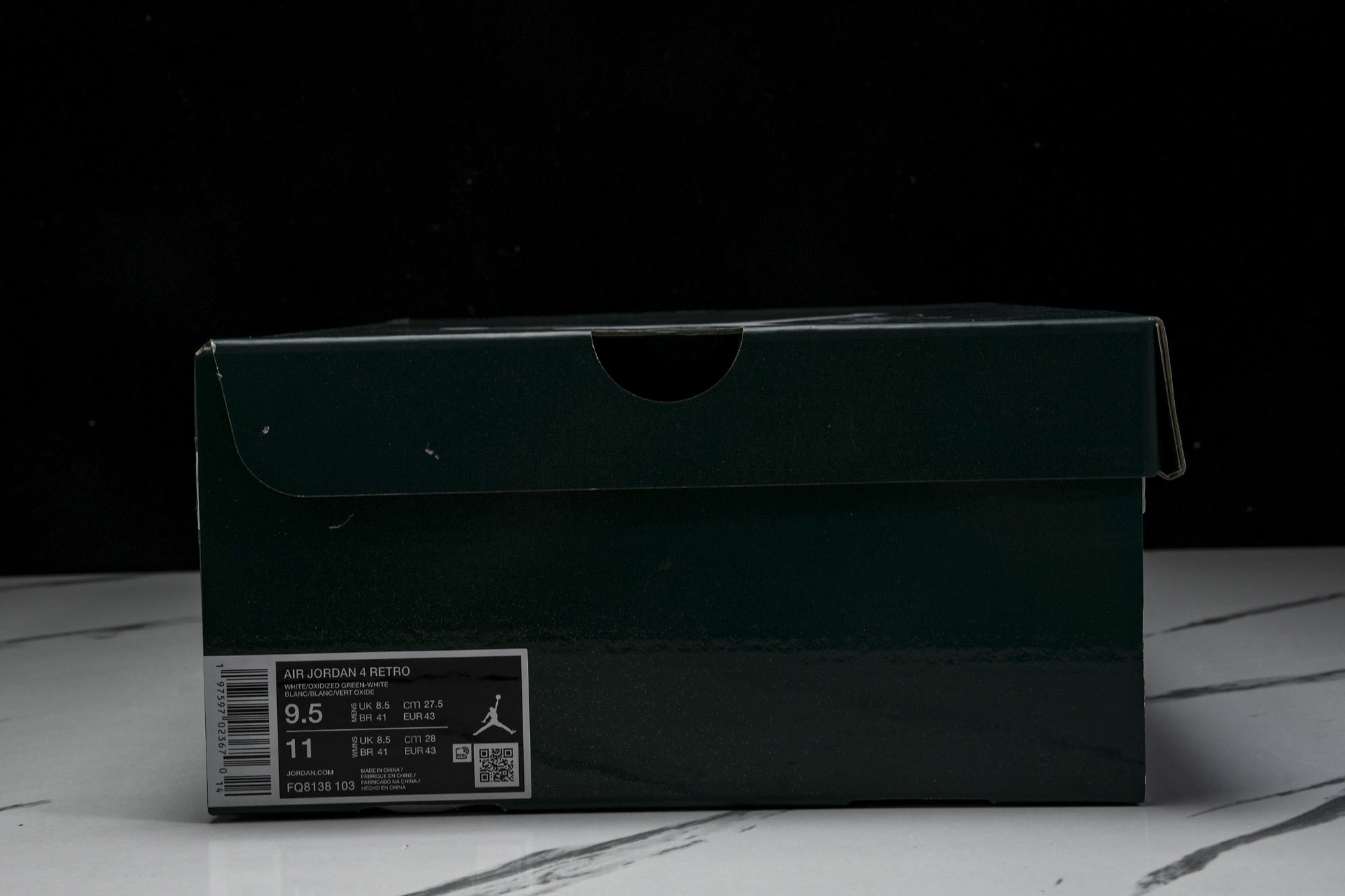纯原原版 Air Jordan 4“Oxidized Green”氧化绿 FQ8138-103 #YZ001-1 40 纯原原版 Air Jordan 4“Oxidized Green”氧化绿 FQ8138-103 #YZ001-1 40