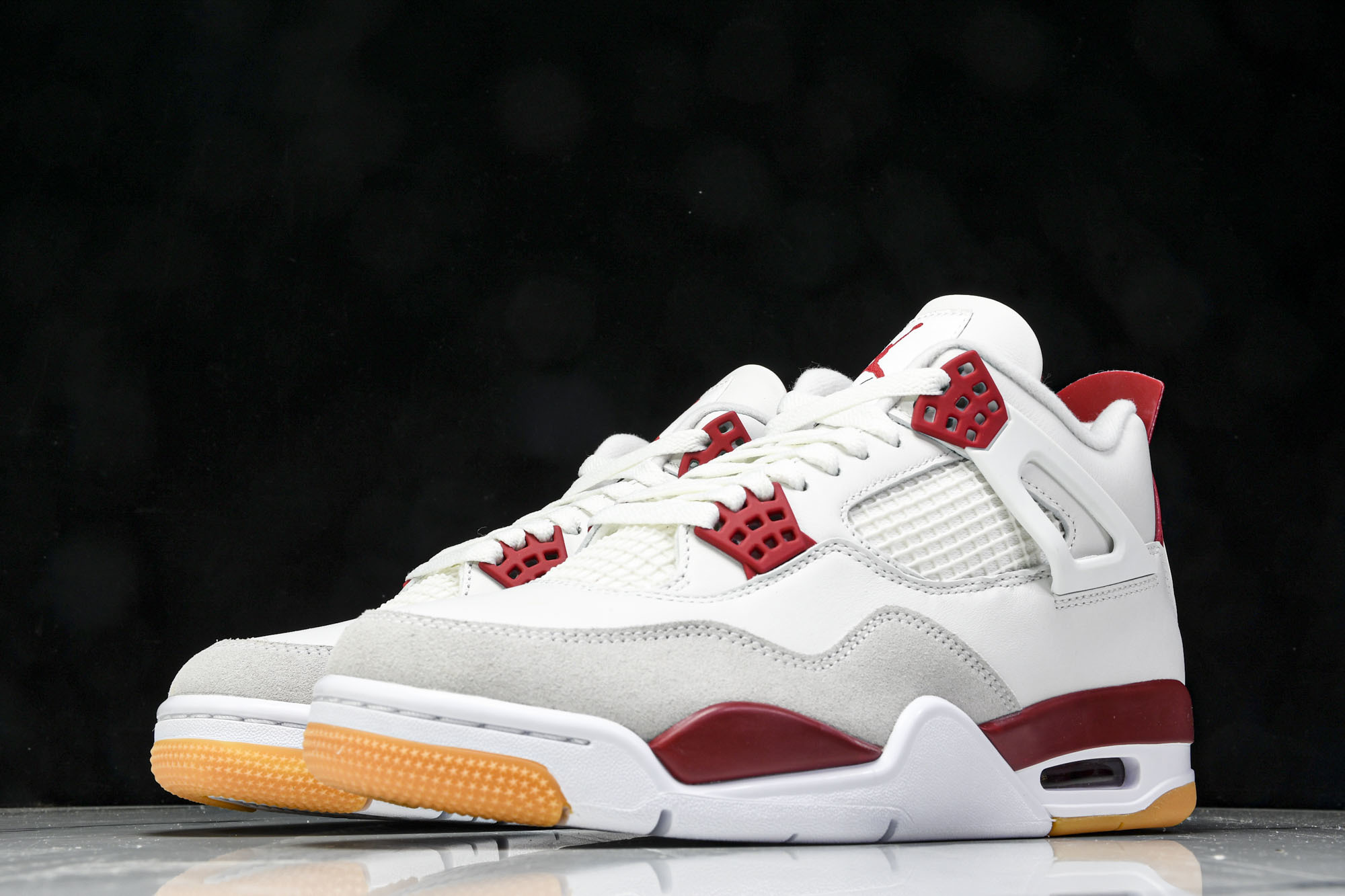 纯原原版 Nike SB x Air Jordan 4 OG _Varsity Red_ AJ4 乔4大学红 DR541 纯原原版 Nike SB x Air Jordan 4 OG _Varsity Red_ AJ4 乔4大学红 DR541