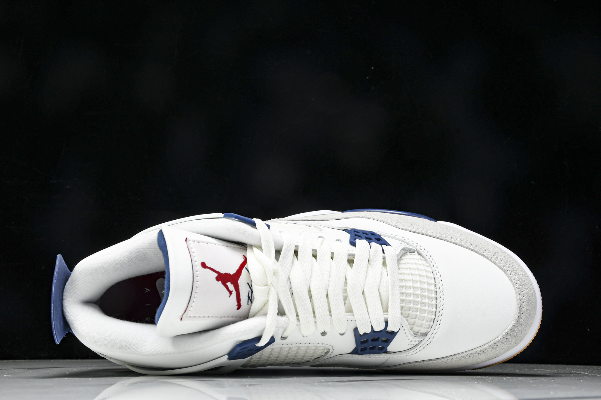 纯原原版 Nike SB x Air Jordan 4 “Navy”白蓝灰 DR5415-100 #YZ001-1 36