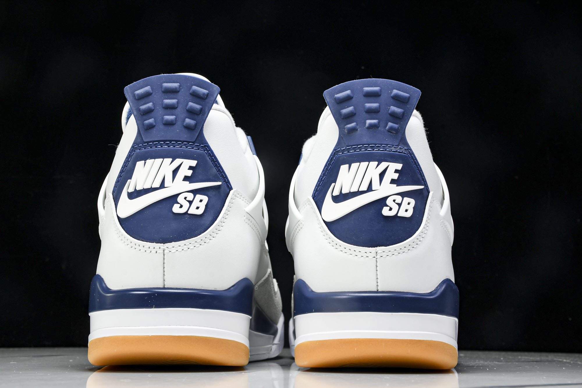 纯原原版 Nike SB x Air Jordan 4 “Navy”白蓝灰 DR5415-100 #YZ001-1 36