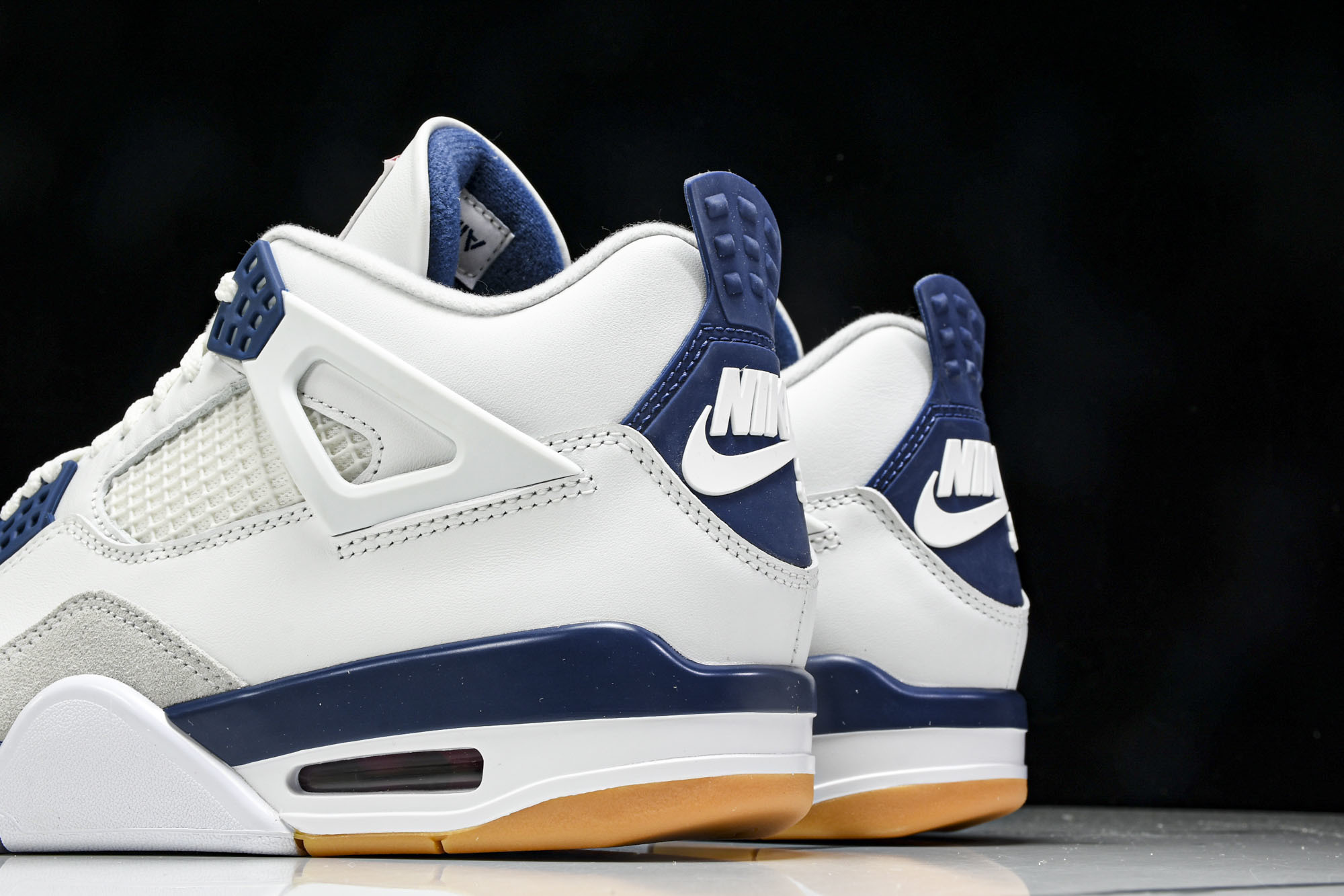 纯原原版 Nike SB x Air Jordan 4 “Navy”白蓝灰 DR5415-100 #YZ001-1 36