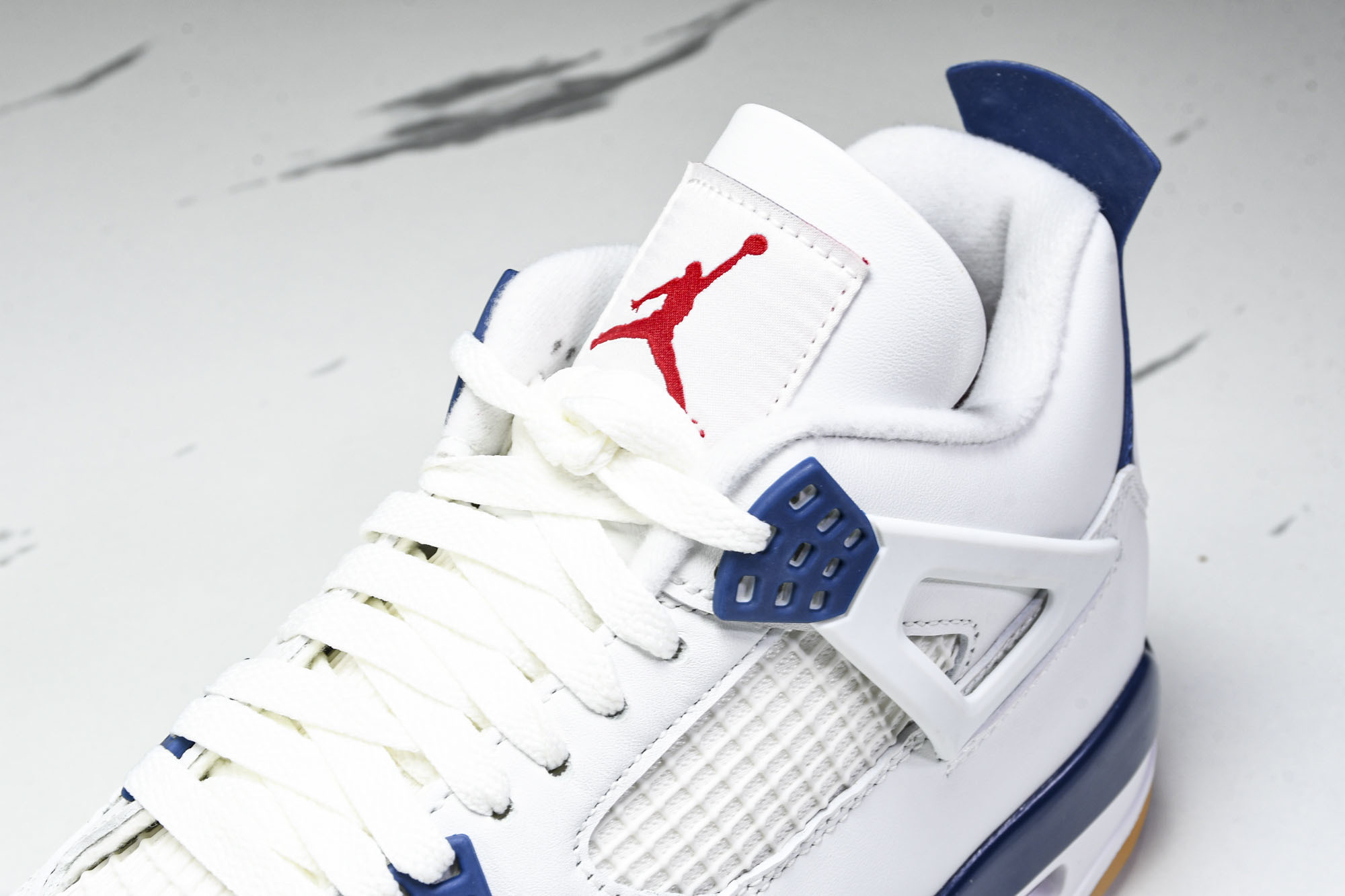 纯原原版 Nike SB x Air Jordan 4 “Navy”白蓝灰 DR5415-100 #YZ001-1 36