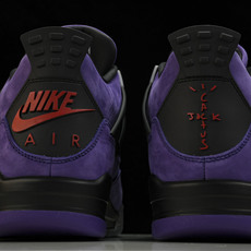 纯原原版 Travis Scott x Air Jordan 4 Retro Purple 紫色 AJ4- #YZ001 纯原原版 Travis Scott x Air Jordan 4 Retro Purple 紫色 AJ4- #YZ001