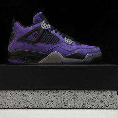 纯原原版 Travis Scott x Air Jordan 4 Retro Purple 紫色 AJ4- #YZ001 纯原原版 Travis Scott x Air Jordan 4 Retro Purple 紫色 AJ4- #YZ001