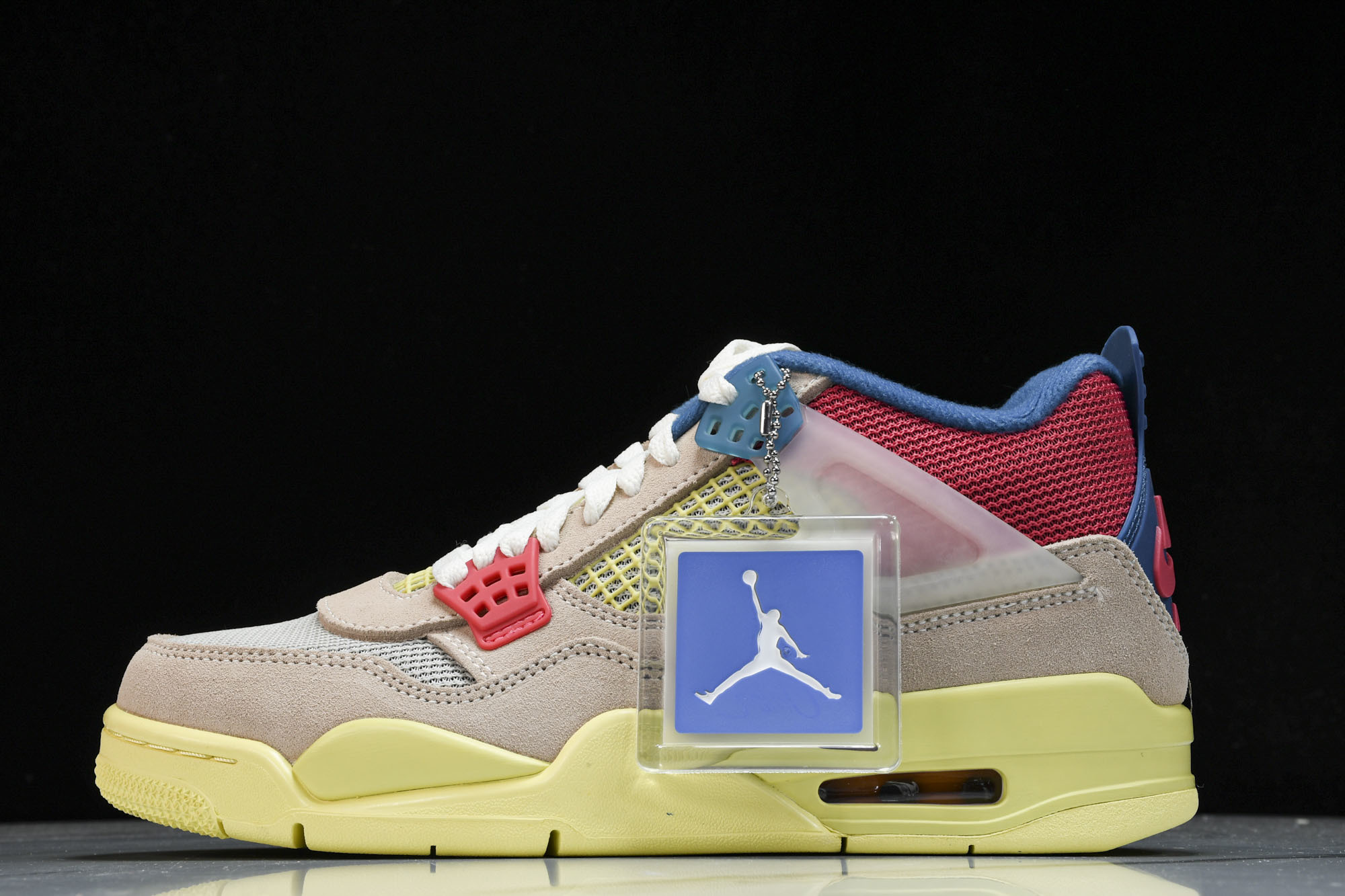 纯原原版 Union LA x Air Jordan 4 Retro SP“Guava Ice”粉红蓝 DC9533-8