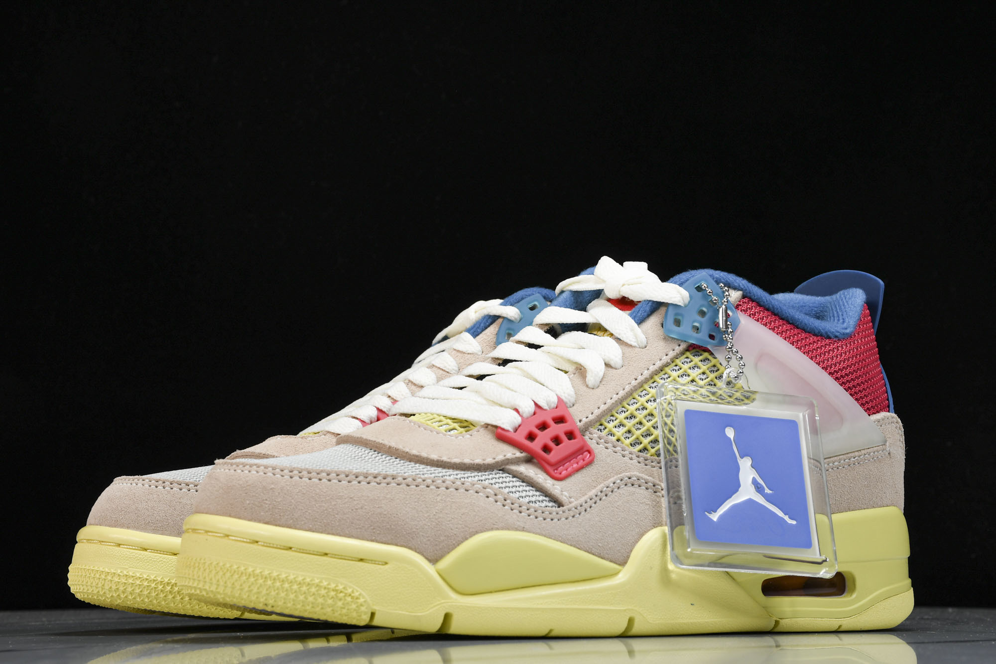 纯原原版 Union LA x Air Jordan 4 Retro SP“Guava Ice”粉红蓝 DC9533-8