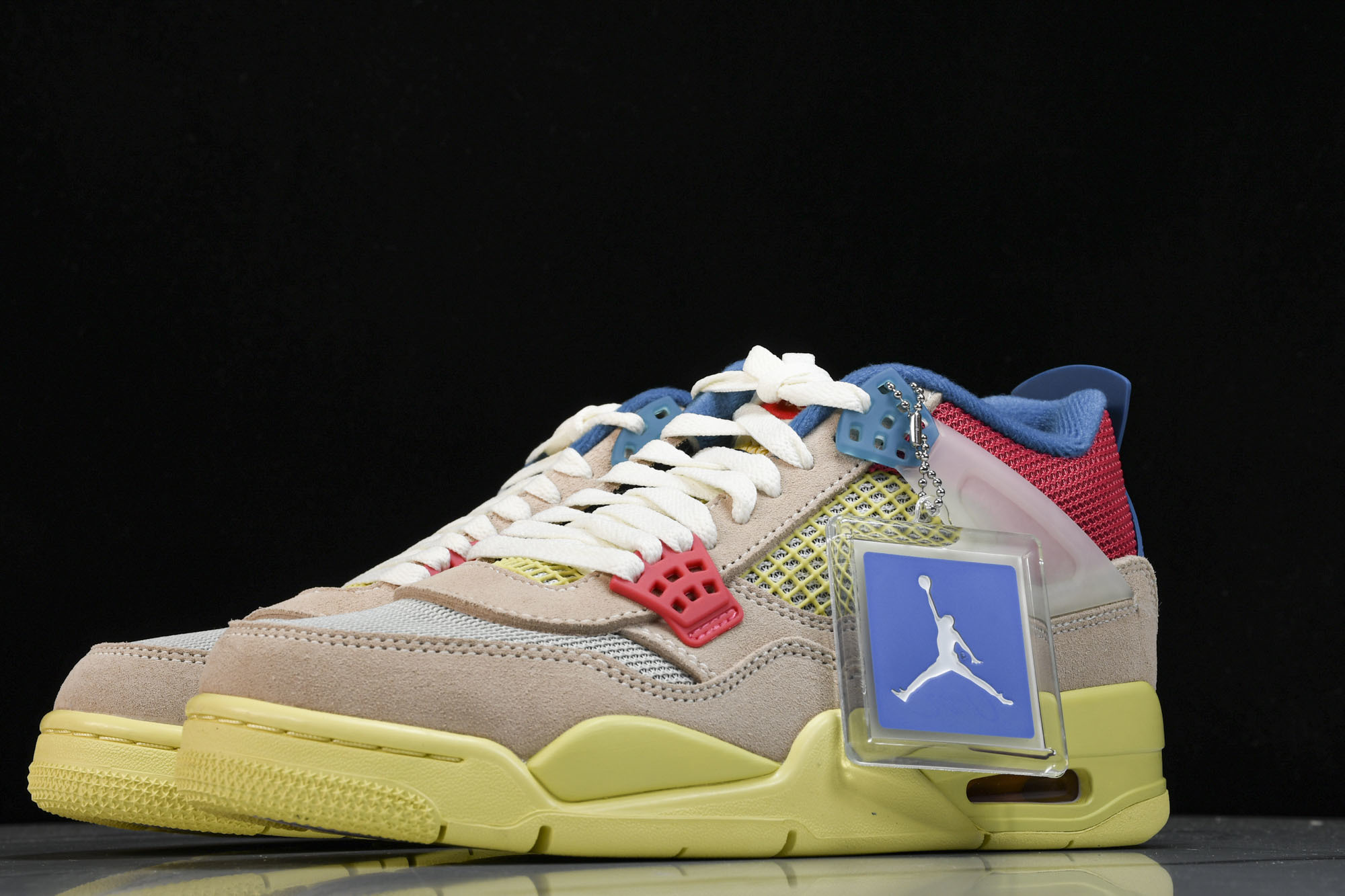 纯原原版 Union LA x Air Jordan 4 Retro SP“Guava Ice”粉红蓝 DC9533-8