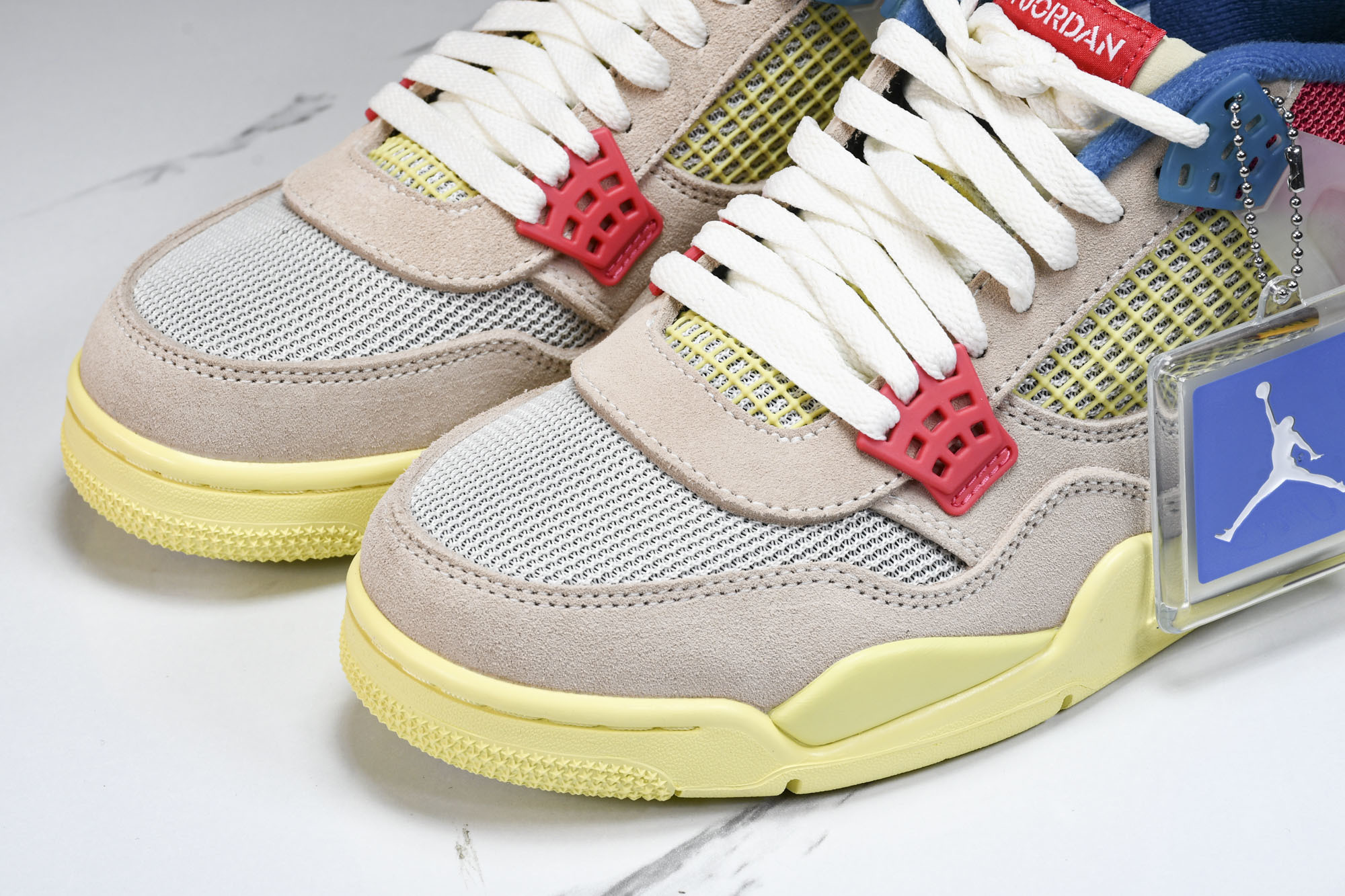 纯原原版 Union LA x Air Jordan 4 Retro SP“Guava Ice”粉红蓝 DC9533-8