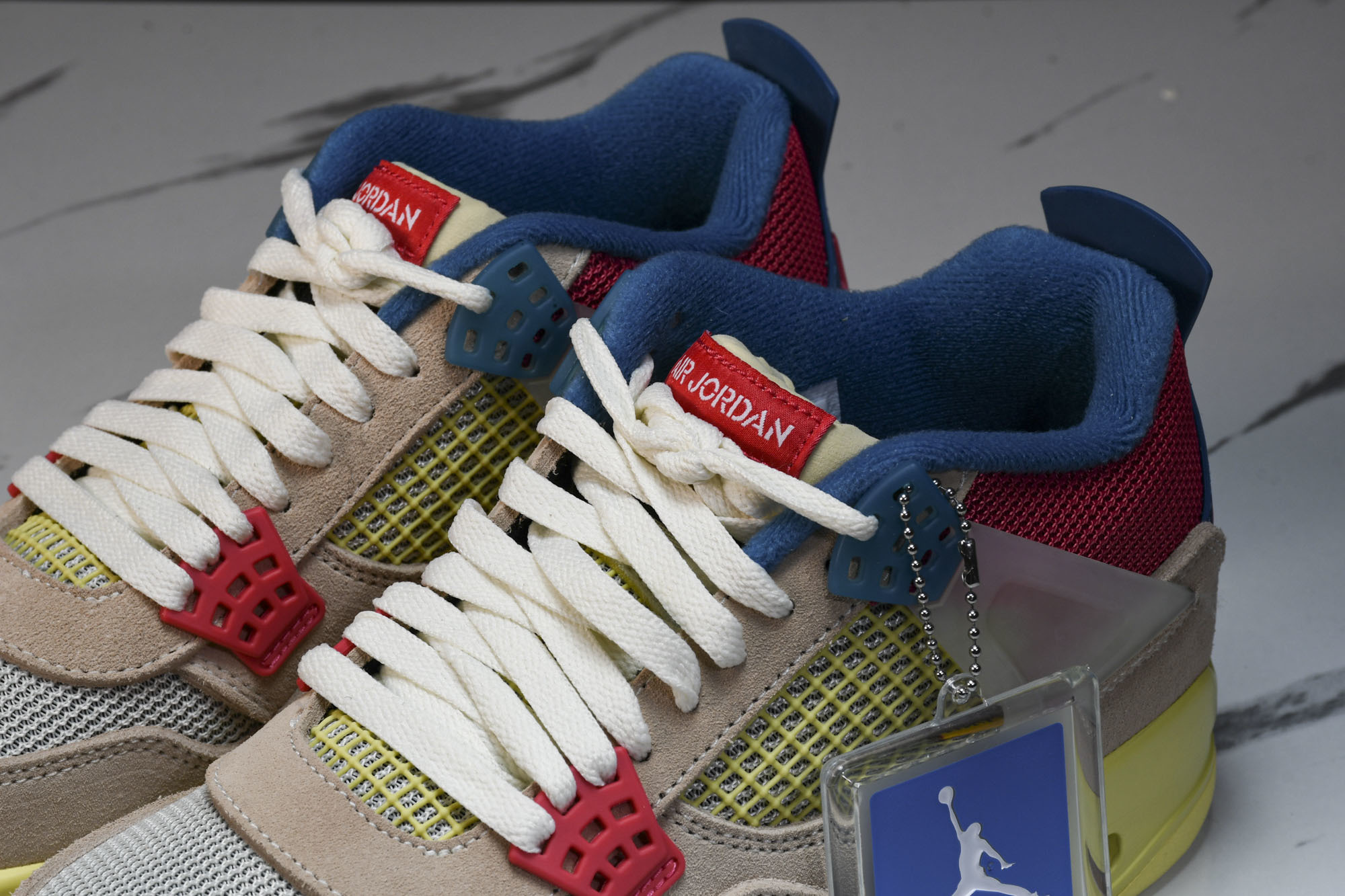 纯原原版 Union LA x Air Jordan 4 Retro SP“Guava Ice”粉红蓝 DC9533-8