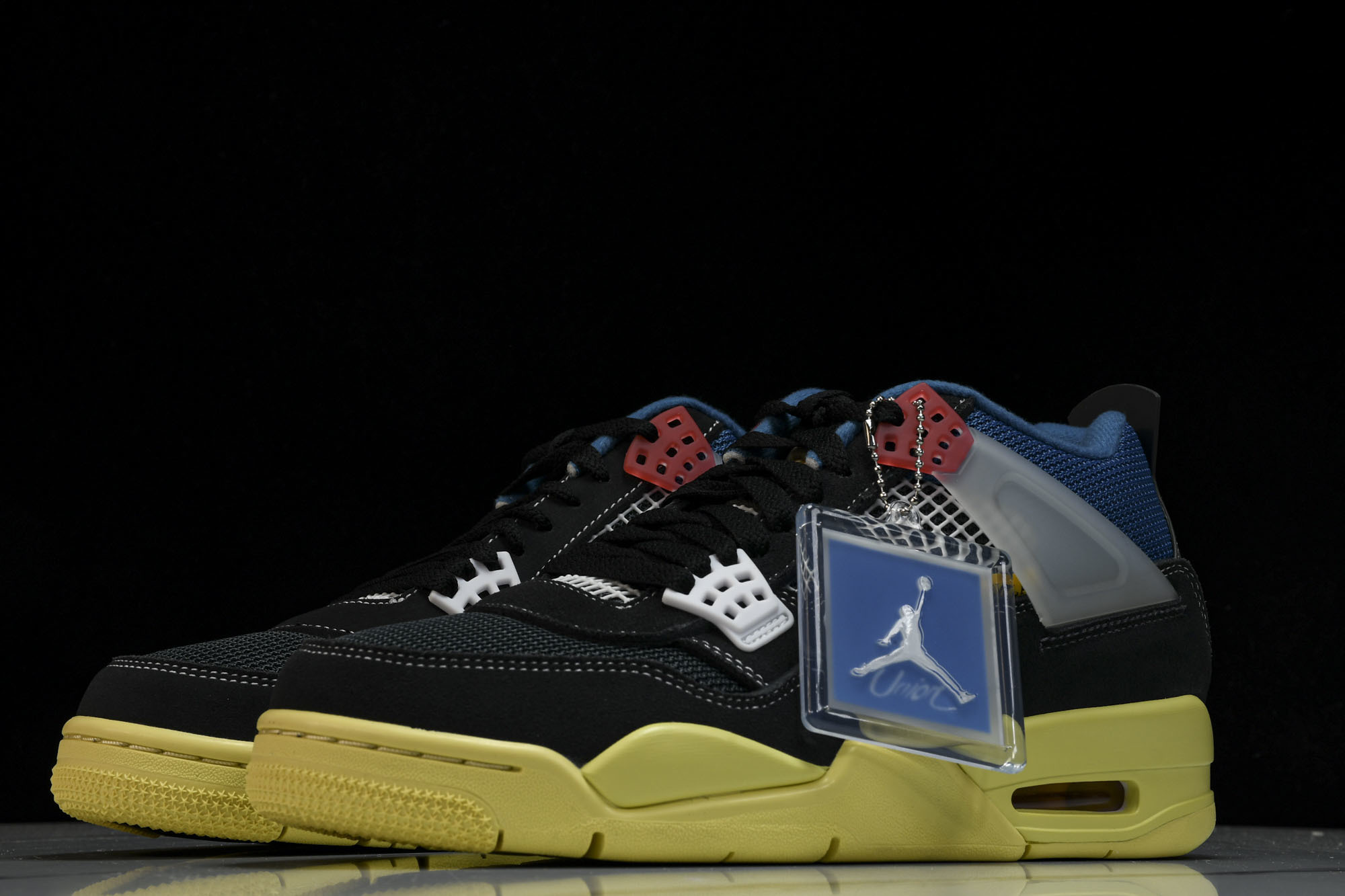 纯原原版 Union LA x Air Jordan 4 Retro SP“Off Noir”UNLA联名 黑蓝 DC9 纯原原版 Union LA x Air Jordan 4 Retro SP“Off Noir”UNLA联名 黑蓝 DC9