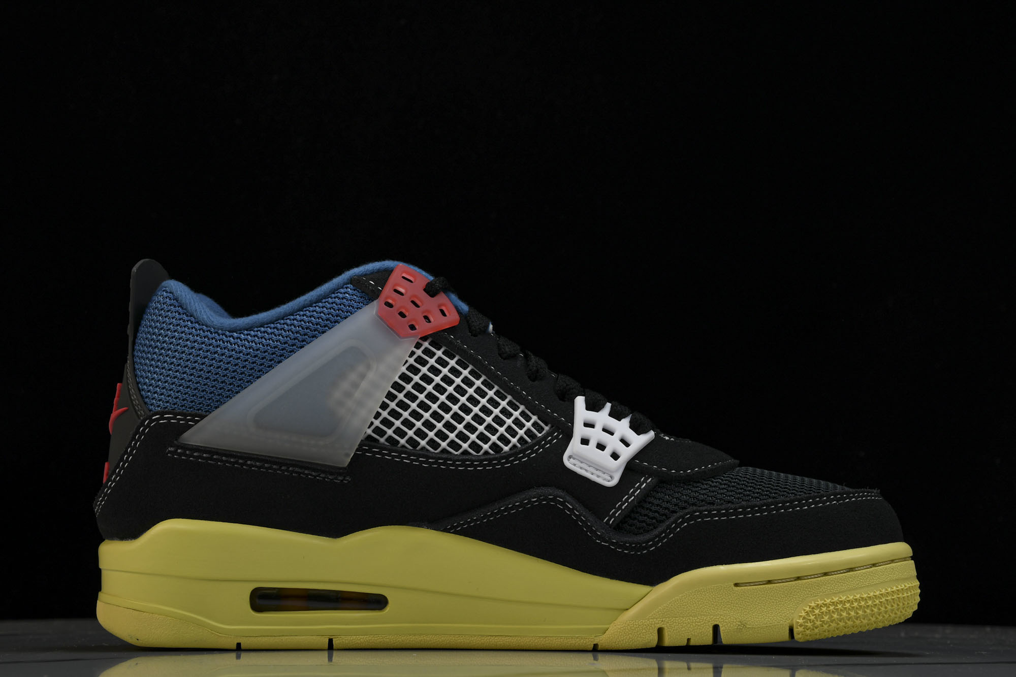 纯原原版 Union LA x Air Jordan 4 Retro SP“Off Noir”UNLA联名 黑蓝 DC9 纯原原版 Union LA x Air Jordan 4 Retro SP“Off Noir”UNLA联名 黑蓝 DC9