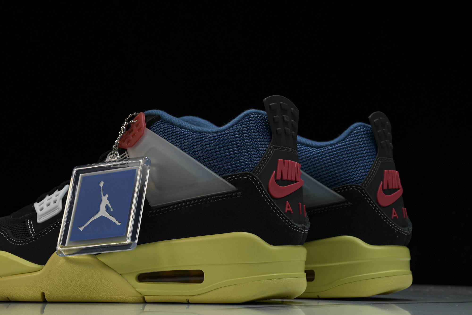 纯原原版 Union LA x Air Jordan 4 Retro SP“Off Noir”UNLA联名 黑蓝 DC9 纯原原版 Union LA x Air Jordan 4 Retro SP“Off Noir”UNLA联名 黑蓝 DC9
